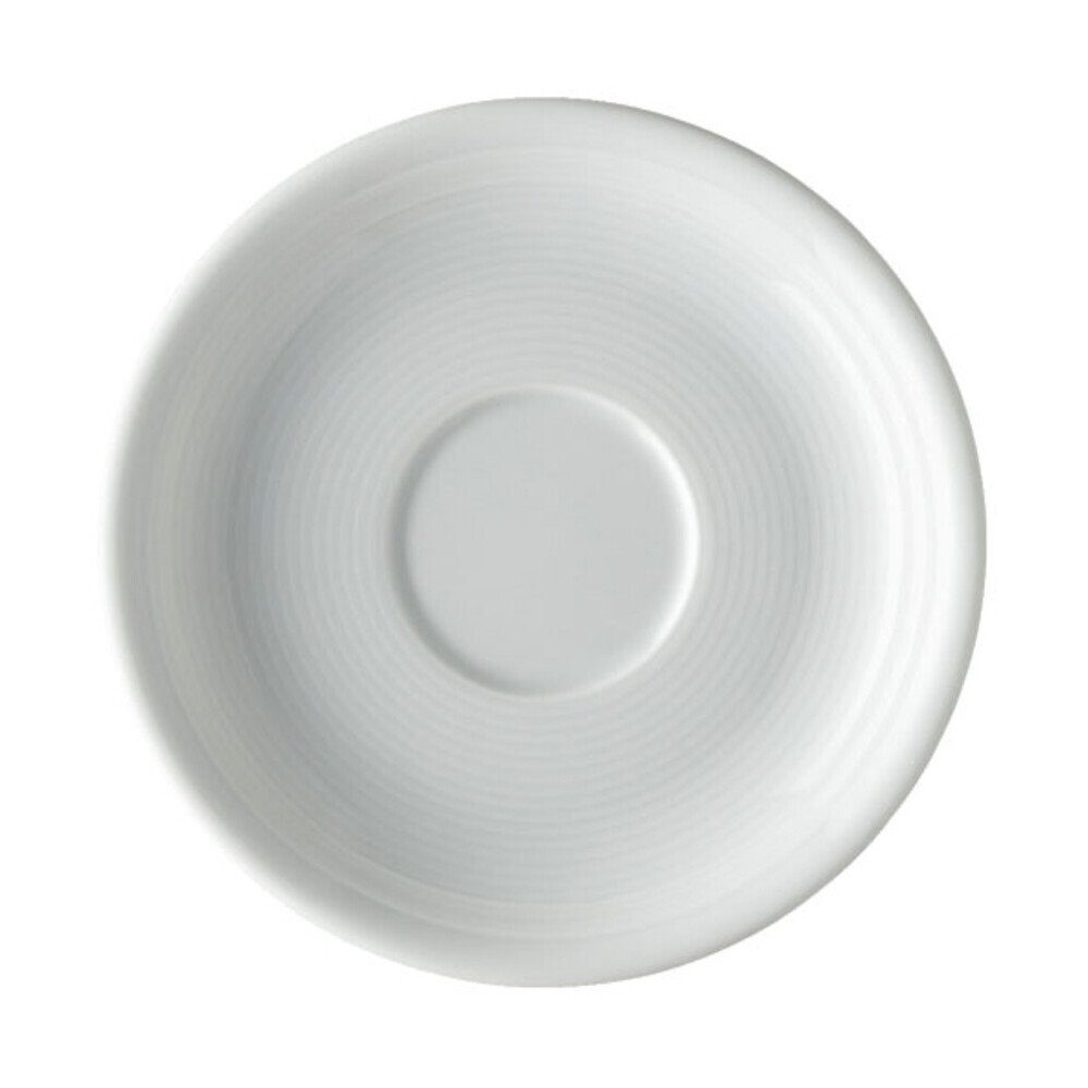 Thomas Untertasse Kaffee-Untertasse 14 cm Trend Weiß, (1 St), Kaffee-Untertasse, Ø14,3cm, Porzellan, Weiß