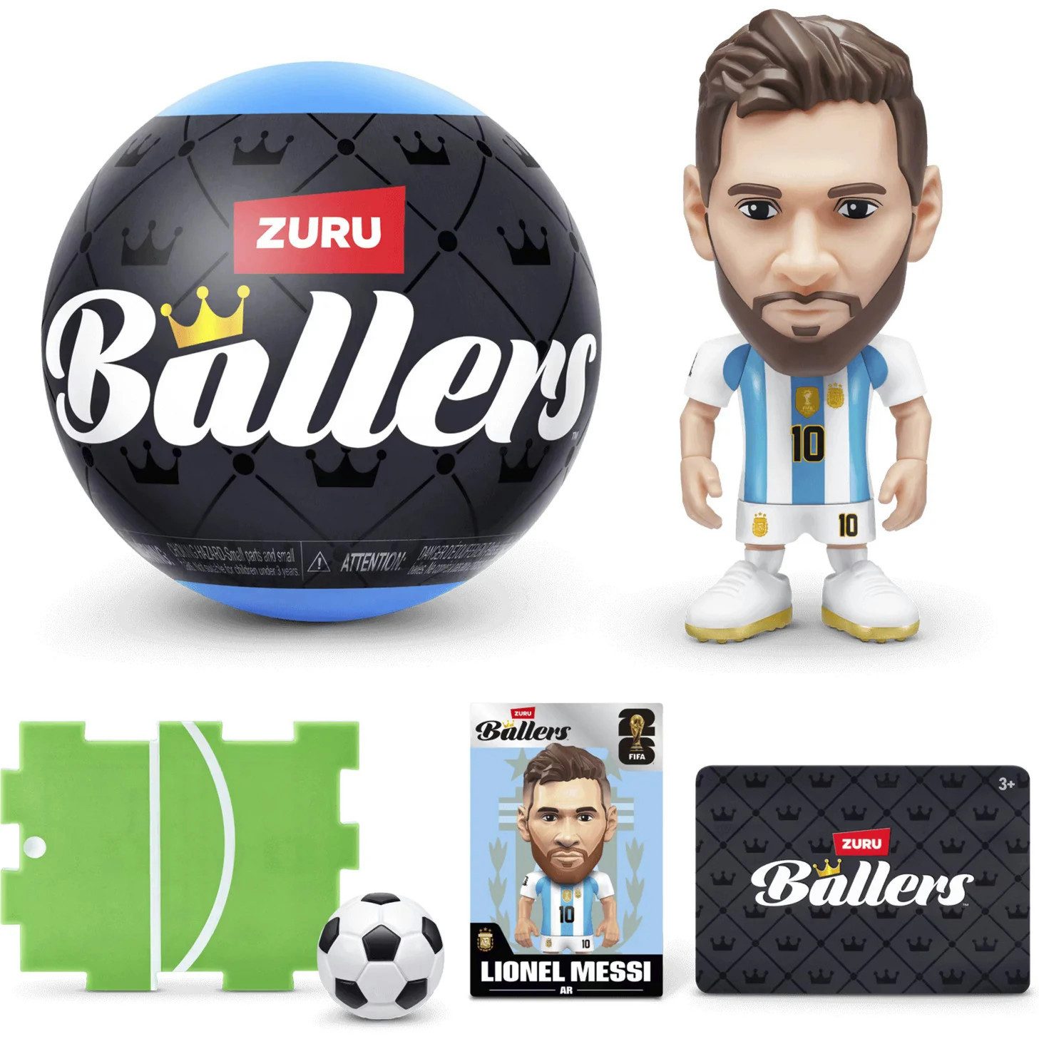 ZURU Spiel ZURU 5 Surprise FIFA Ballers S1 - 1 von 33 Figuren zufällig