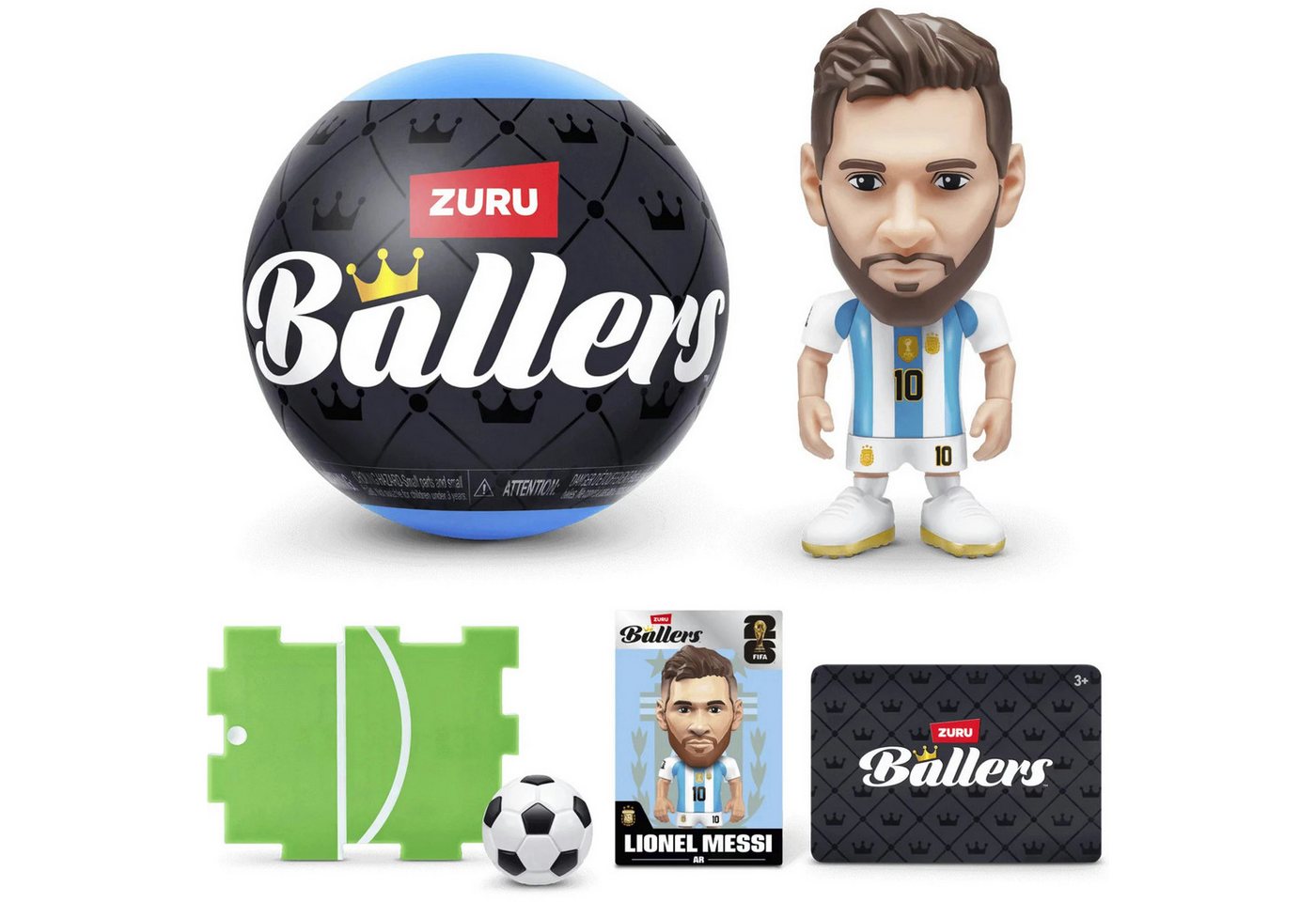 ZURU Spiel ZURU 5 Surprise FIFA Ballers S1 - 1 von 33 Figuren zufällig