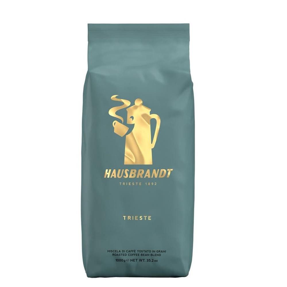 Hausbrandt Kaffee Trieste 1kg ganze Bohnen Kaffeebohnen, 1 x 1000 g, 70 % Arabica, 30 % Robusta