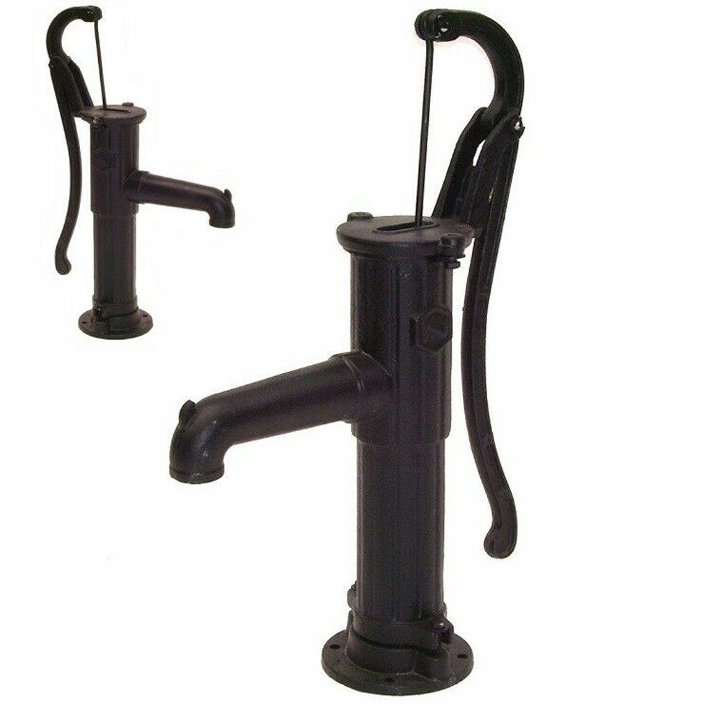 Apex Gartenpumpe Schwengelpumpe Gusseisen SCHWARZ Handpumpe günstig online kaufen