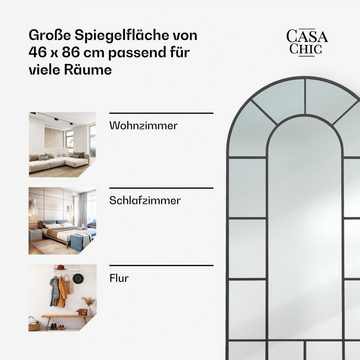 Casa Chic Spiegel Archway Französischer Wandspiegel, Wandspiegel Französischer Dekospiegel 46 × 86 cm