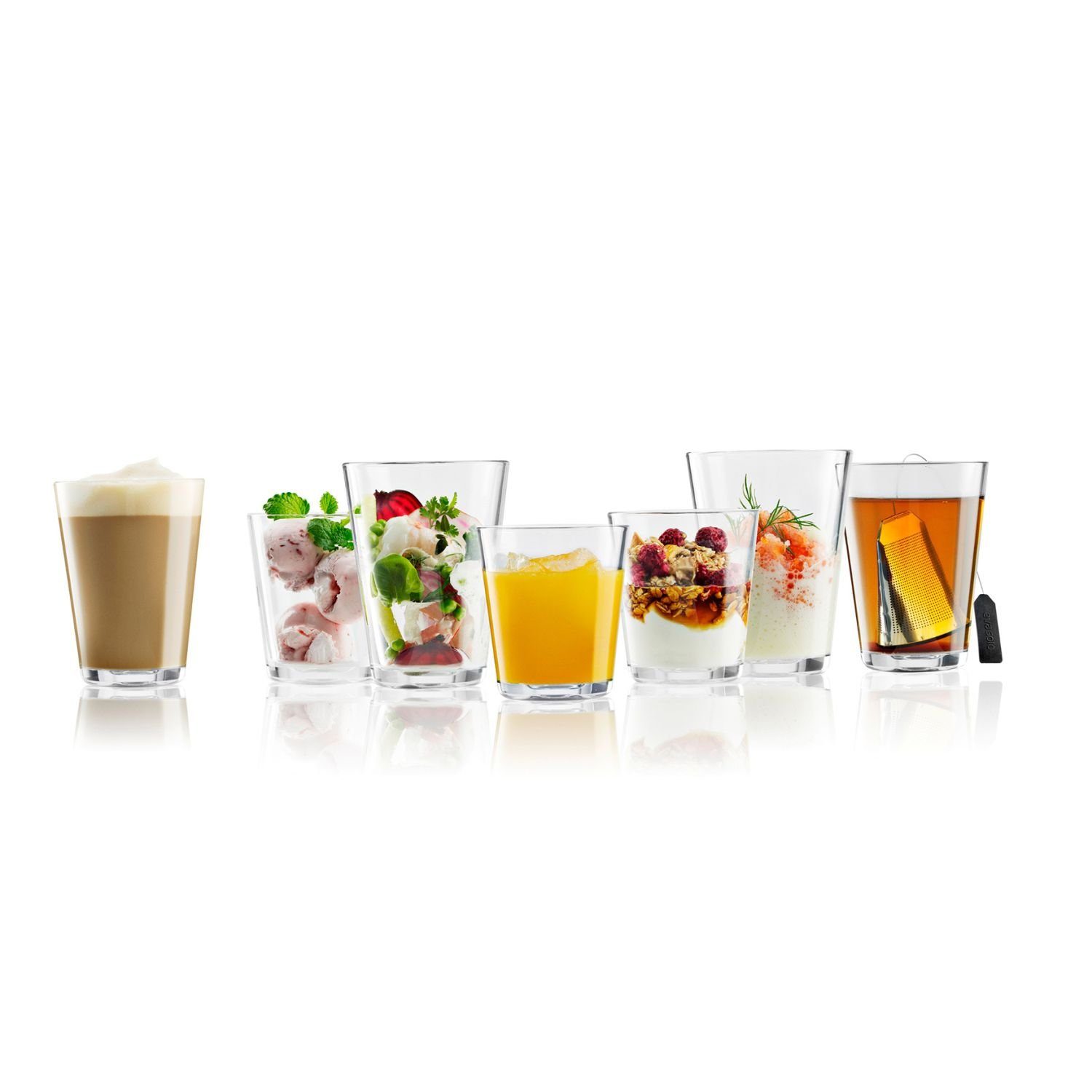Eva Solo Gläser-Set Big Box Groß, 8-tlg., Glas, 8er Set