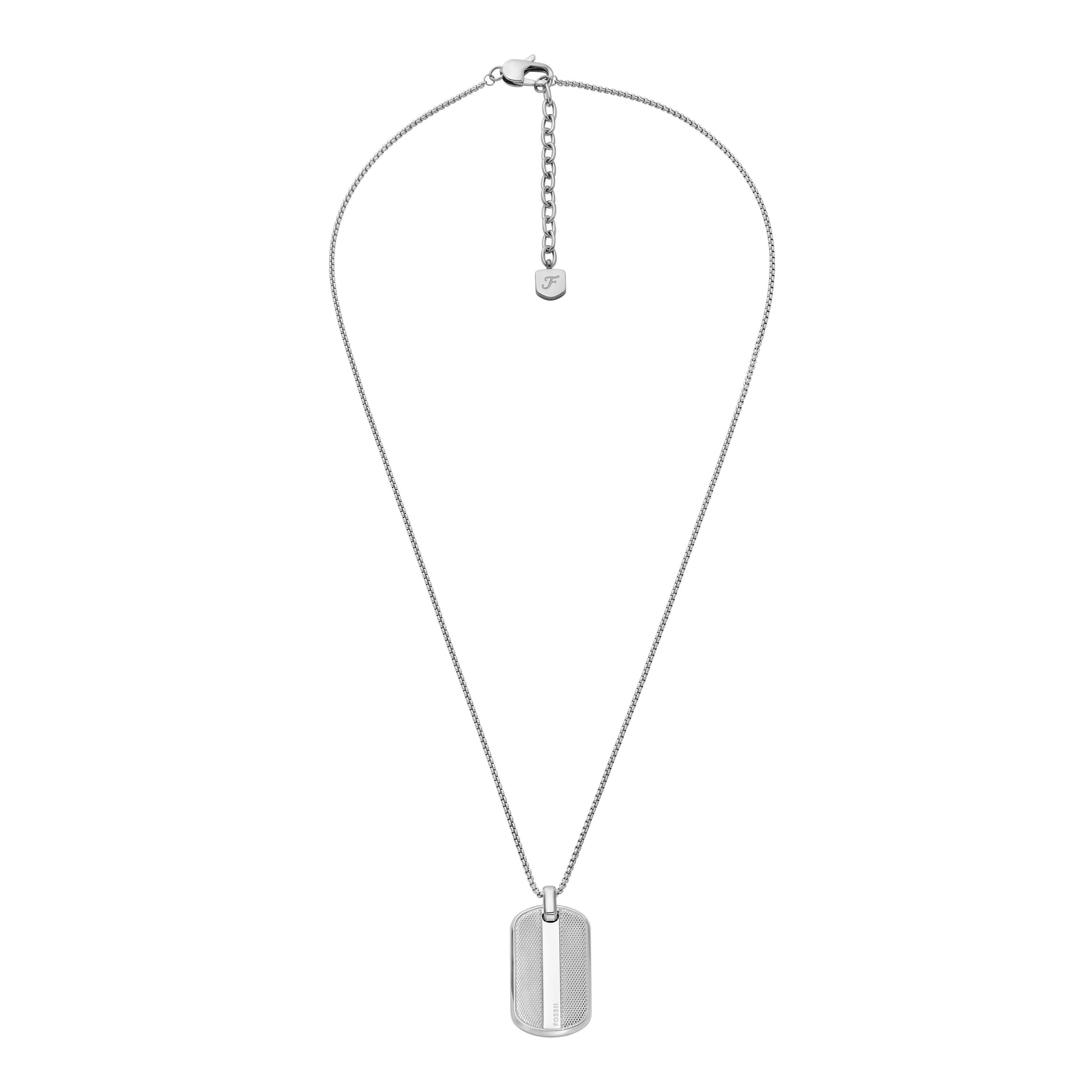 Fossil Kette mit Anhänger Schmuck Gesch...