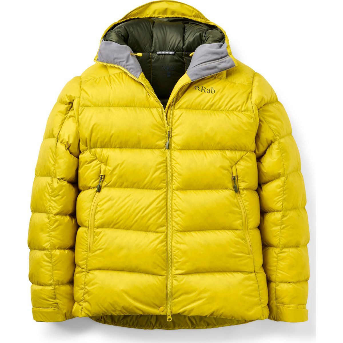 Rab Daunenjacke Neutrino Pro Hoody Ideal für Outdoor-Abenteuer mit verstellbarer Kapuze, elastischen