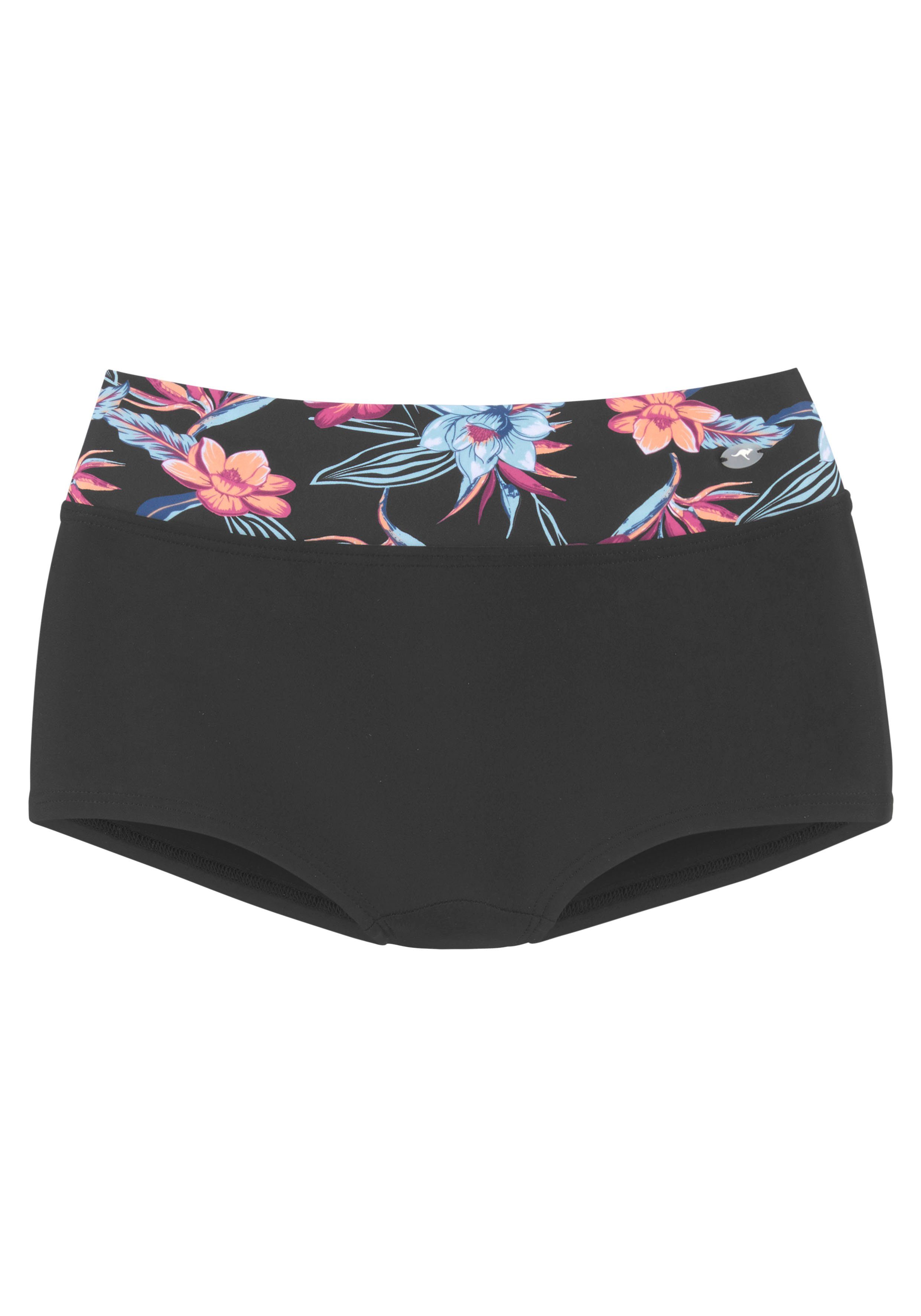 KangaROOS Bikini-Hotpants Agave mit bedrucktem Bund günstig online kaufen