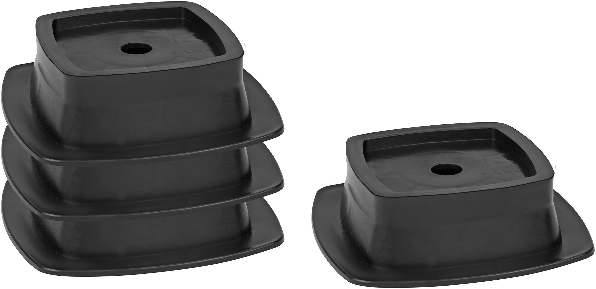 CALIMA Anhänger-Abstellstütze Stützplatten stapelbar 4 Stk., (4-tlg)