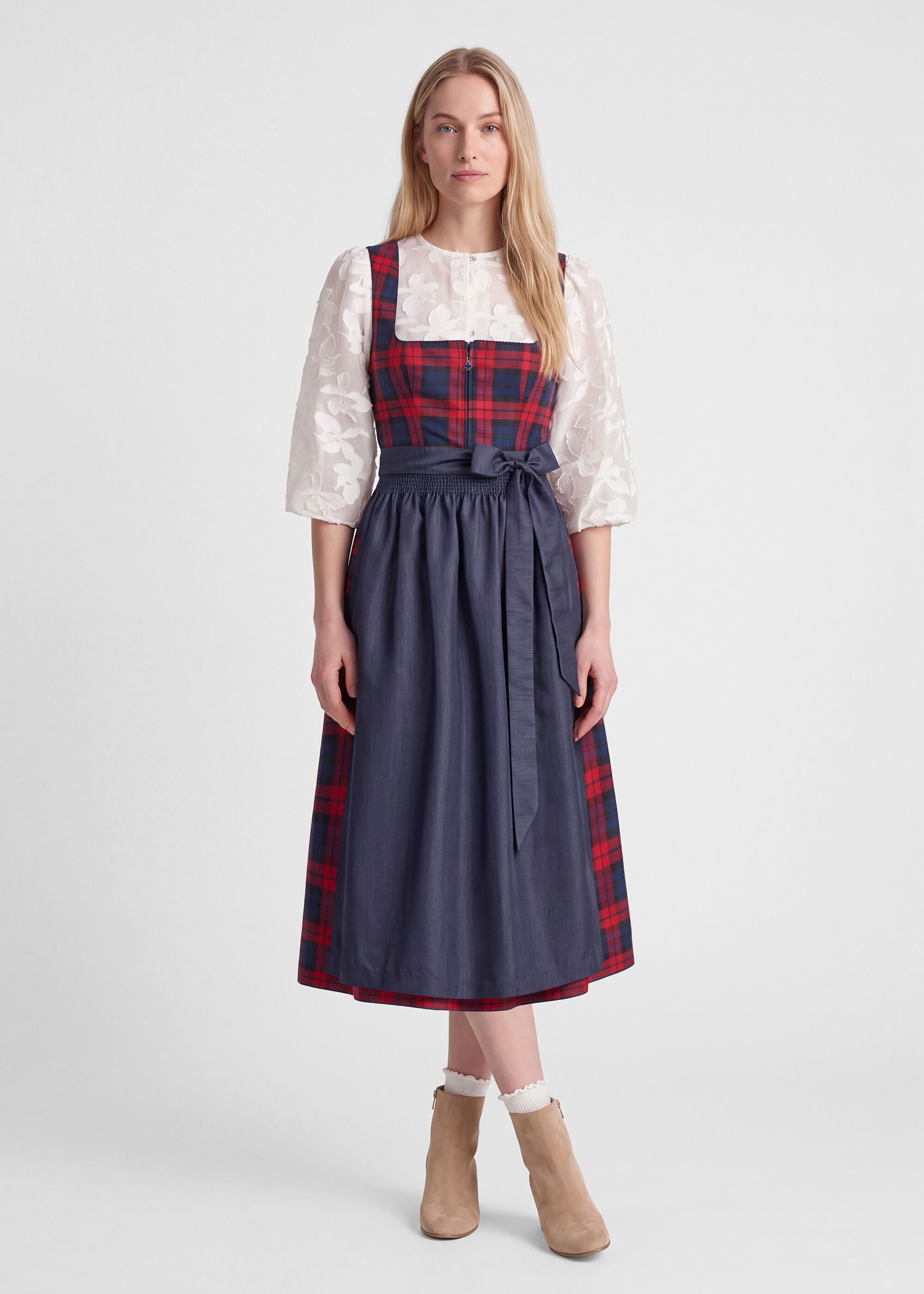 Spieth & Wensky Dirndl Korsika in Midilänge
