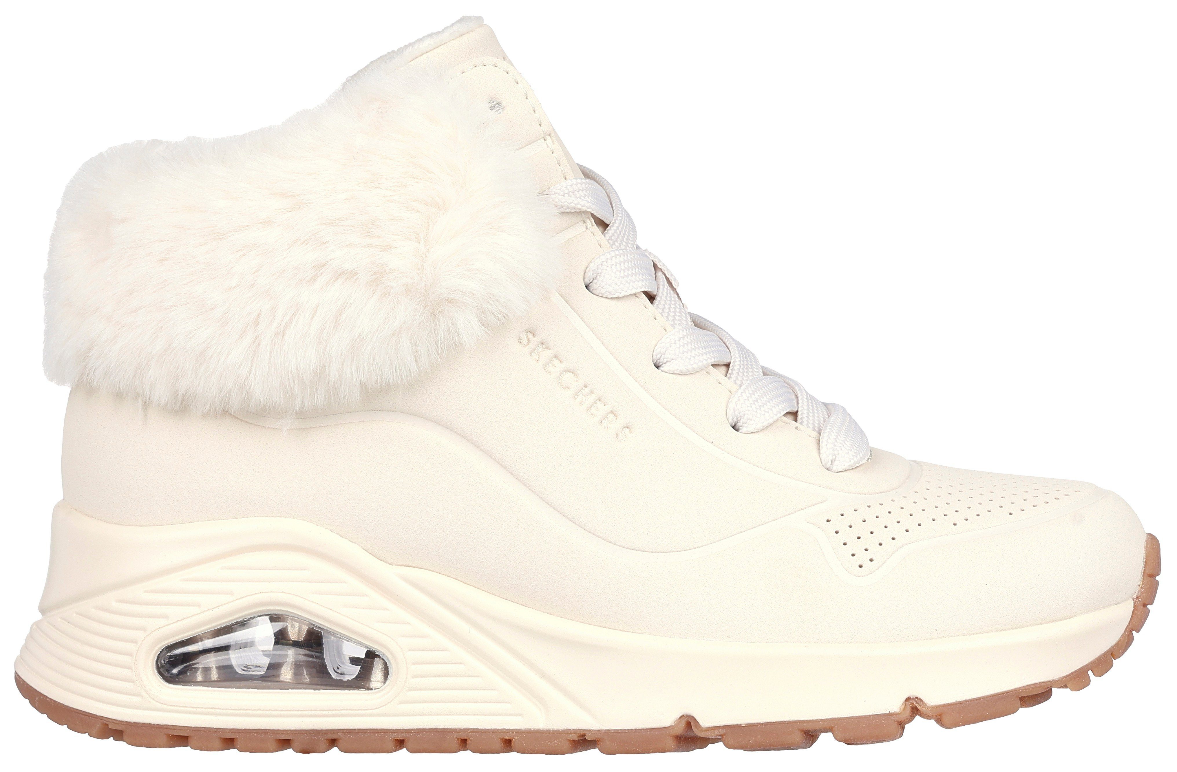 Skechers ESS - STREET GIRLS Winterboots, Schnürstiefel mit Skech-Air®-Zwischensohle mit Luftkissendämpfung