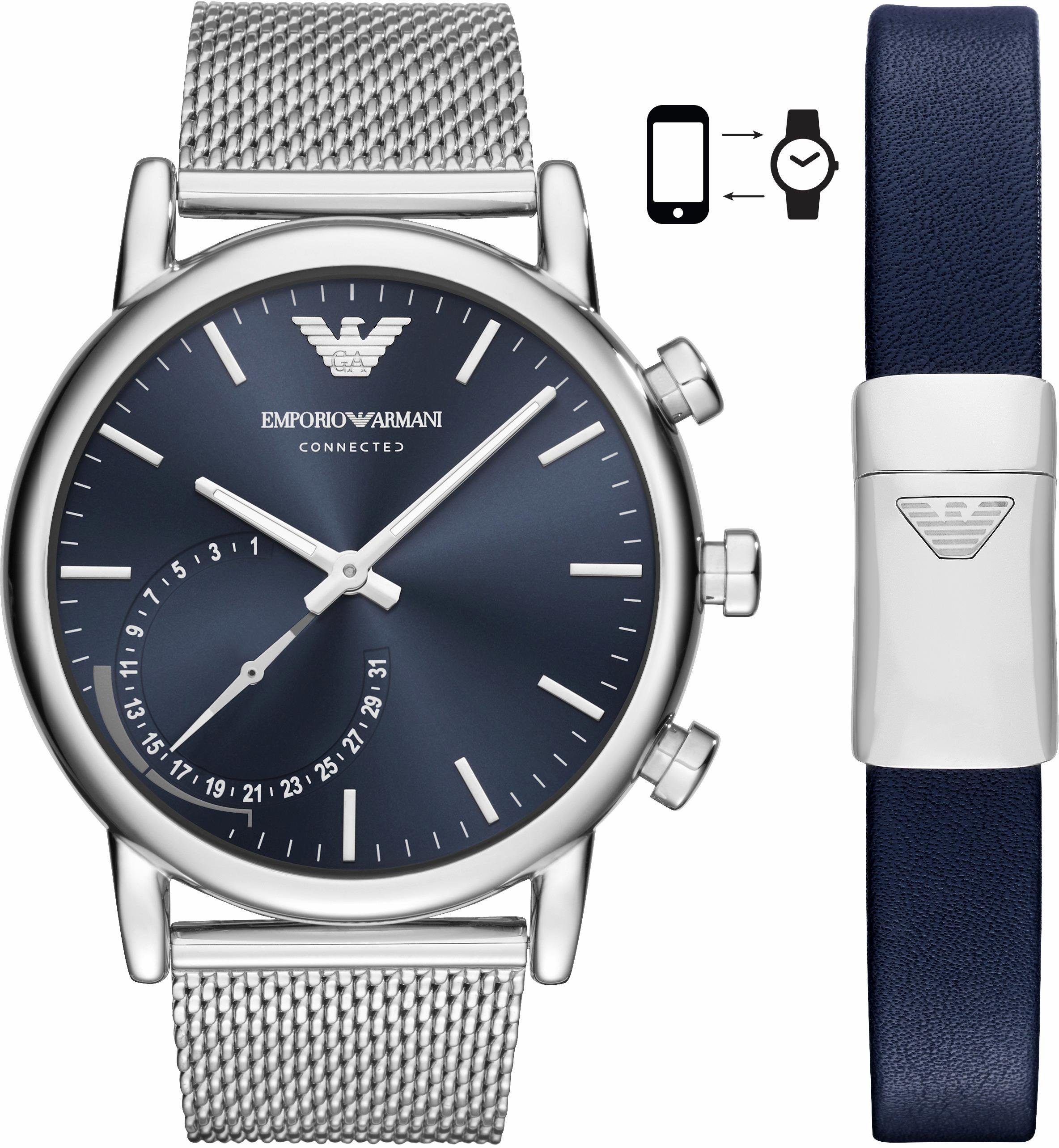 armani smartwatch iphone