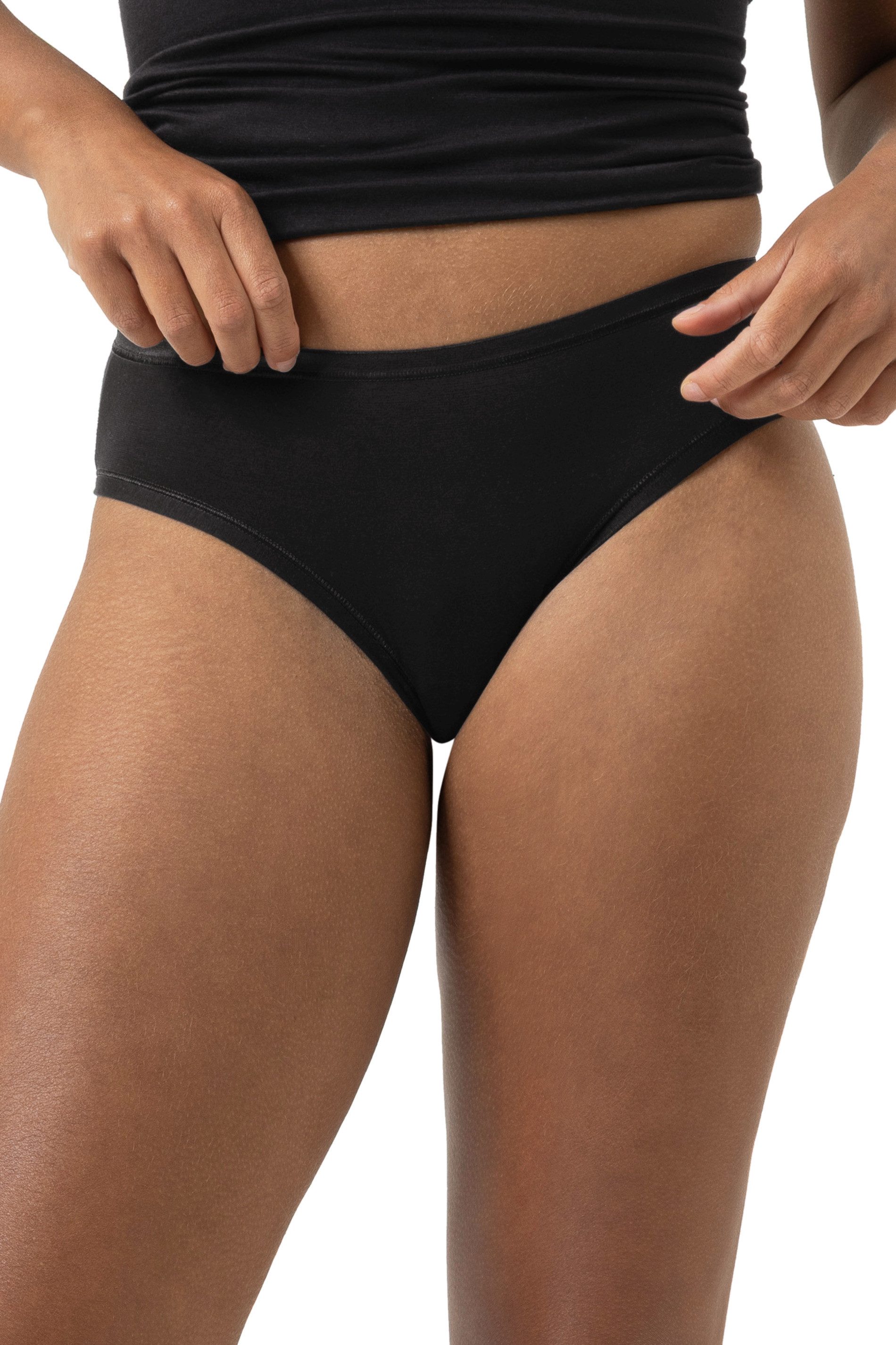 Mey Hipster Modal Pure tiefer, hüftiger Sitz, elastisch, glänzende Details günstig online kaufen