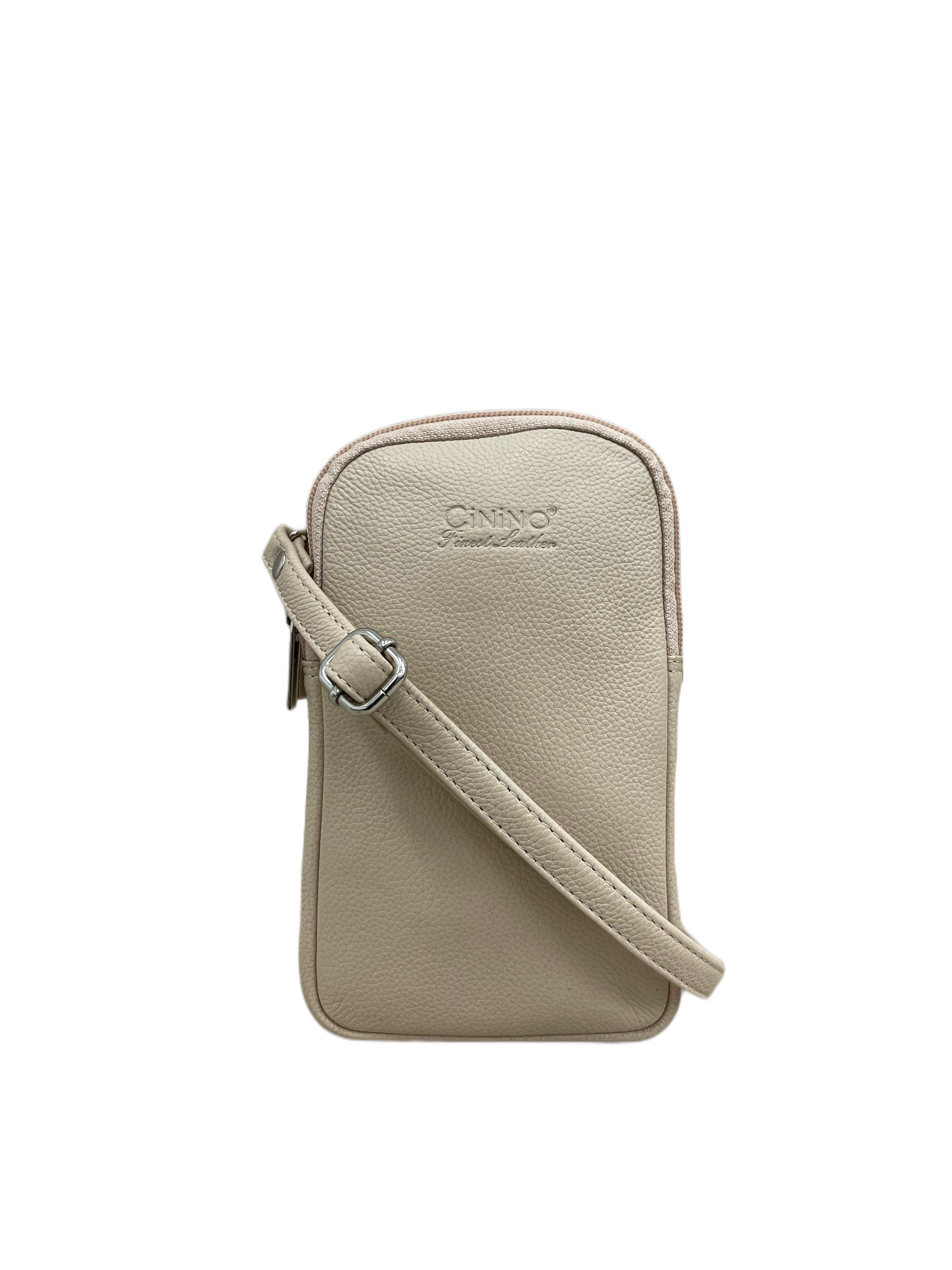 Cinino Handtasche Benja, Handytasche Umhängetasche Ledertasche günstig online kaufen