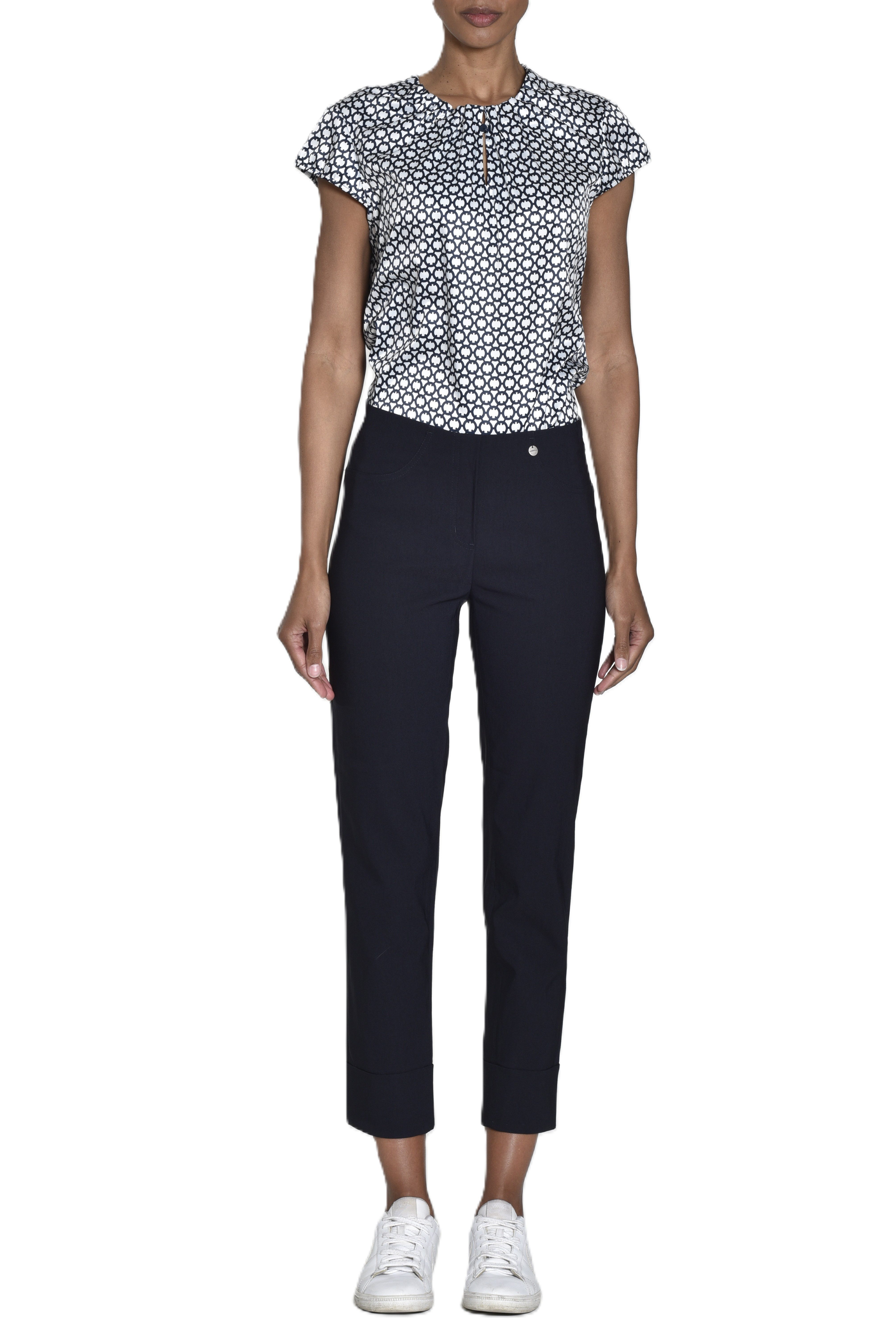 ROBELL Stoffhose BELLA 7/8 Bengaline günstig online kaufen