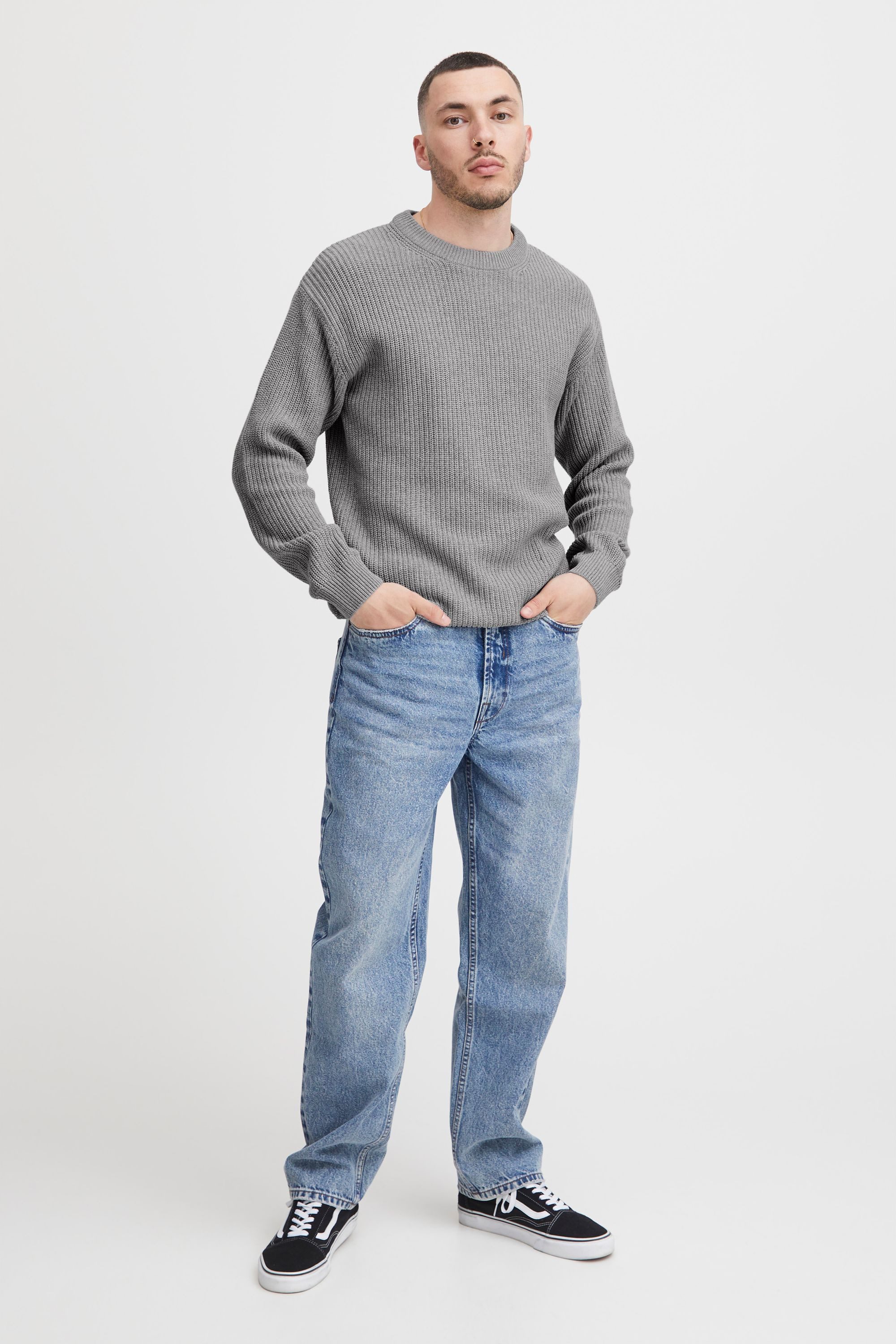 !Solid Rundhalspullover SDGorell Modischer Strickpullover günstig online kaufen