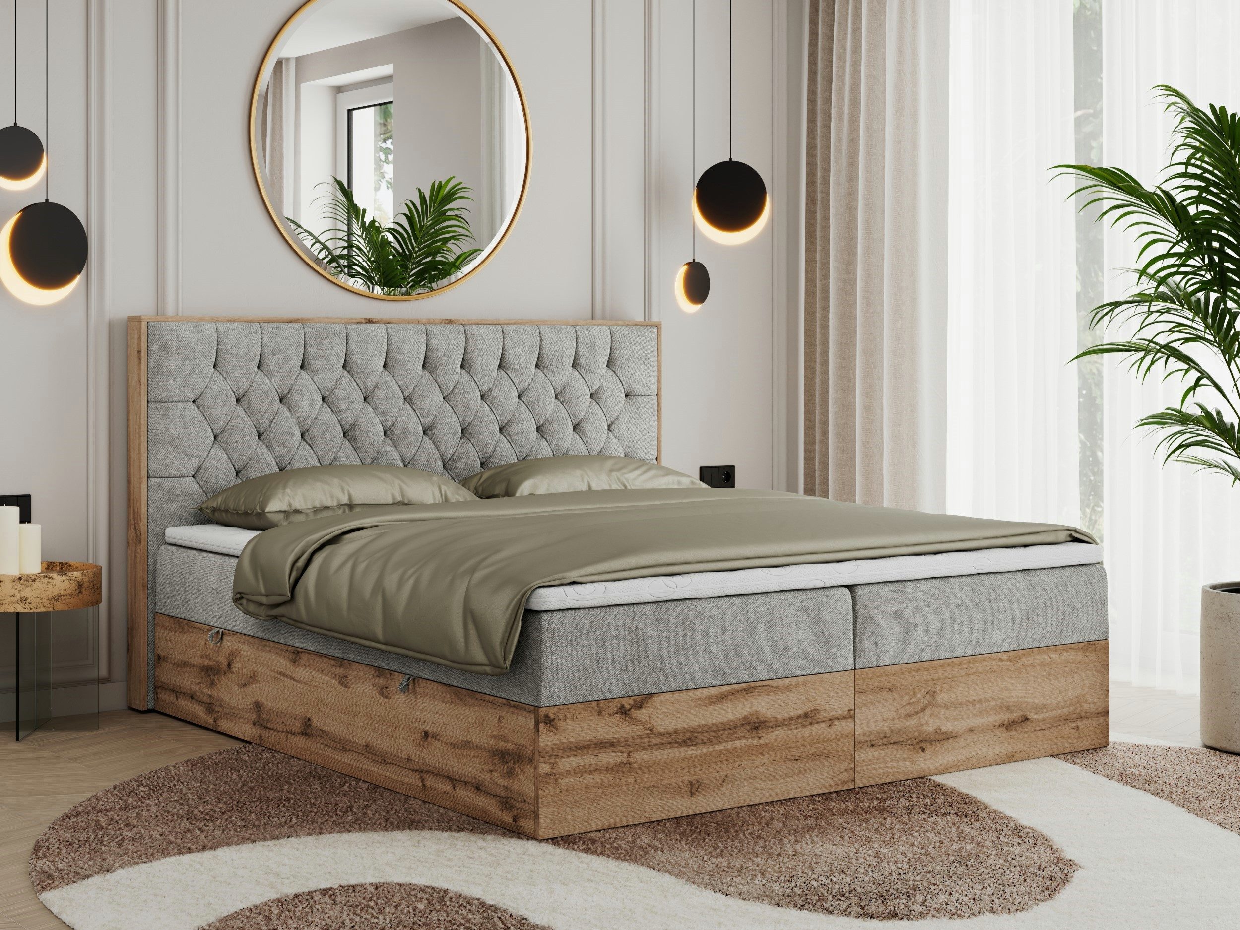 MKS MÖBEL Boxspringbett AMORE (Packung, Set, günstig online kaufen