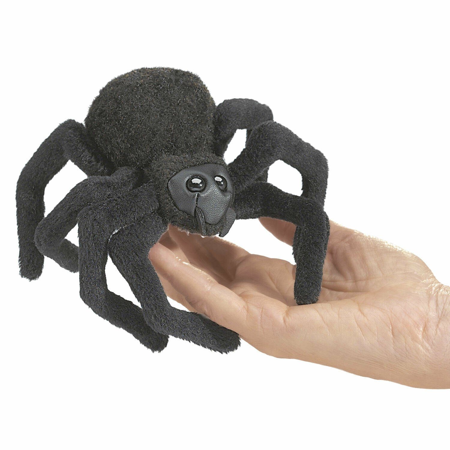 Folkmanis Handpuppen Fingerpuppe Folkmanis Fingerpuppe Mini Spinne 2754 (Packung)