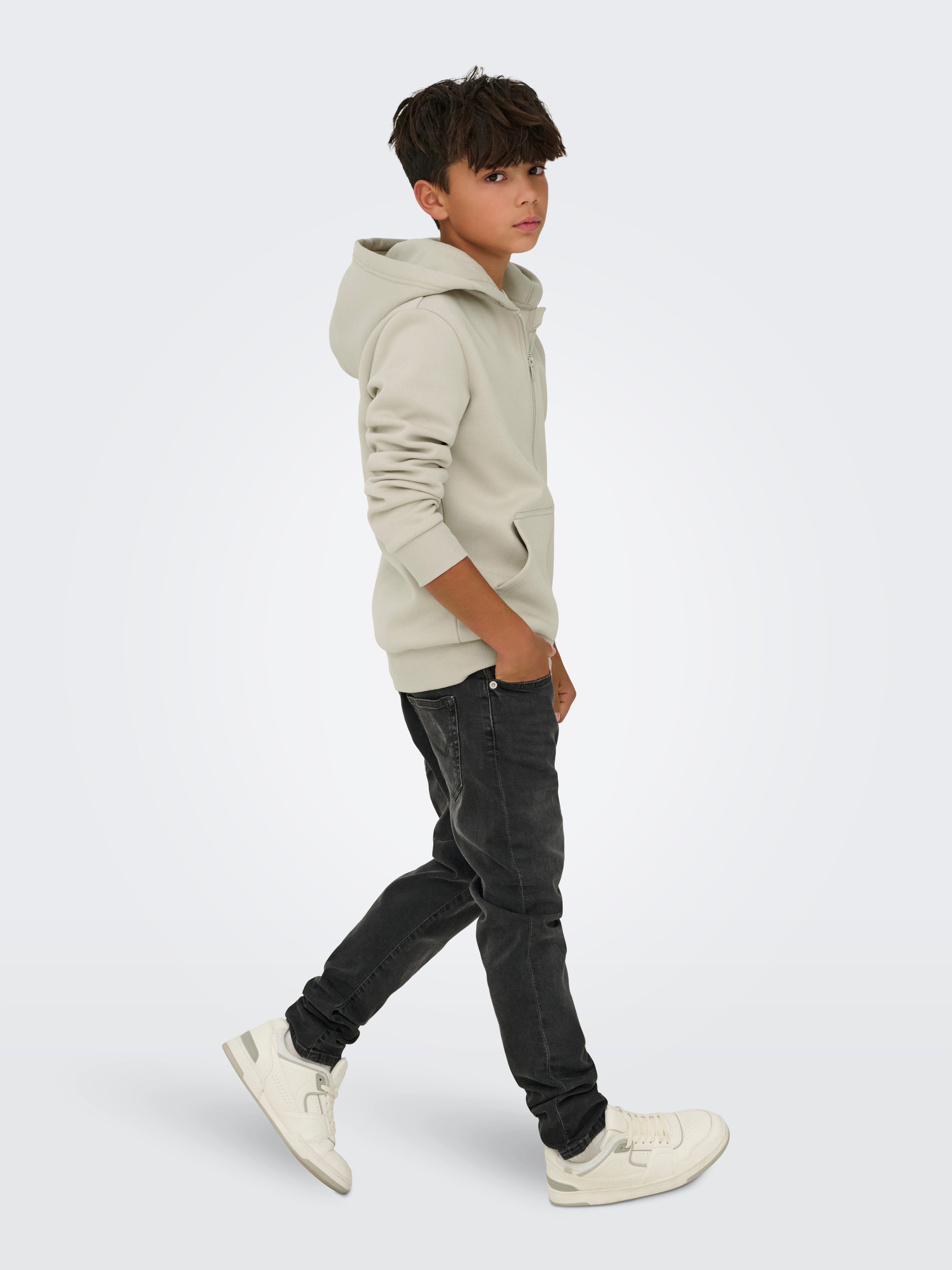 ONLY & SONS junior Kapuzensweatjacke OSJCERES ZIP THR. HOODIE SWT NOOS Baumwollmischung, regular fit