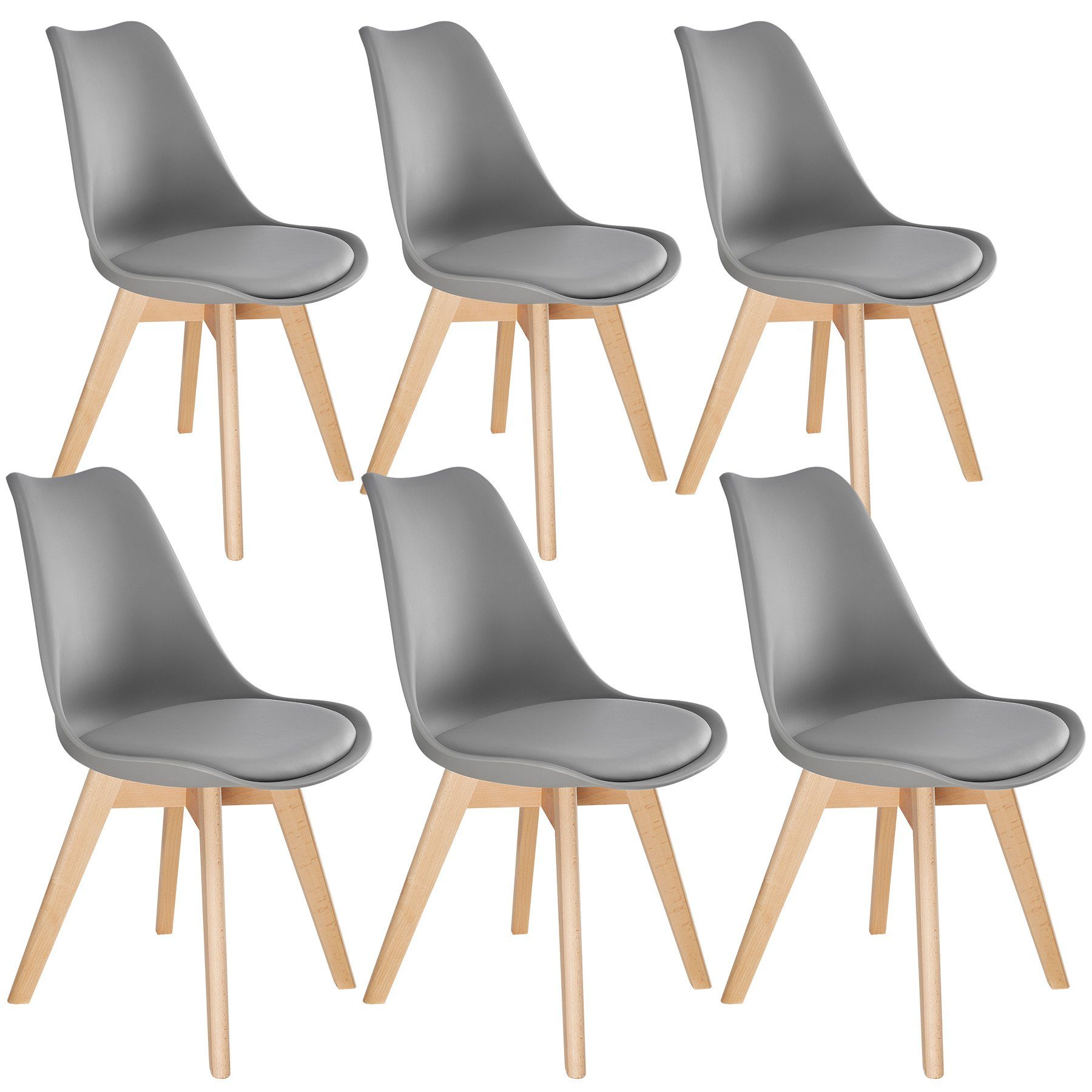 Tectake Esszimmerstuhl 6 Esszimmerstuhle Friederike Online Kaufen Otto 