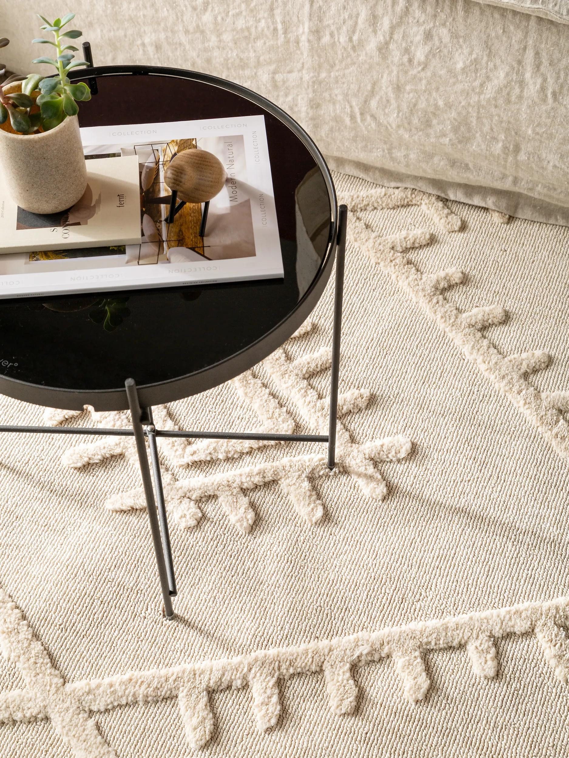 benuta Teppich Oyo, rechteckig, Höhe: 11 mm, Teppich Wohnzimmer, Esszimmer, Schlafzimmer, Flur, Boho, Weich