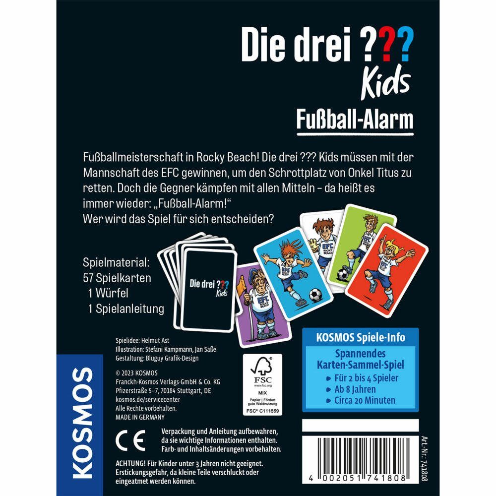 Kosmos Spiel Die drei ??? Kids Fußballalarm