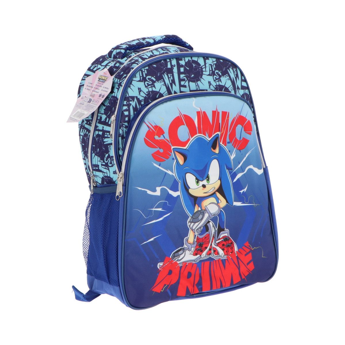 Sonic The Hedgehog Rucksack Kinder für Schulalltag Reisen Freizeit und Tagesausflüge (1-tlg)