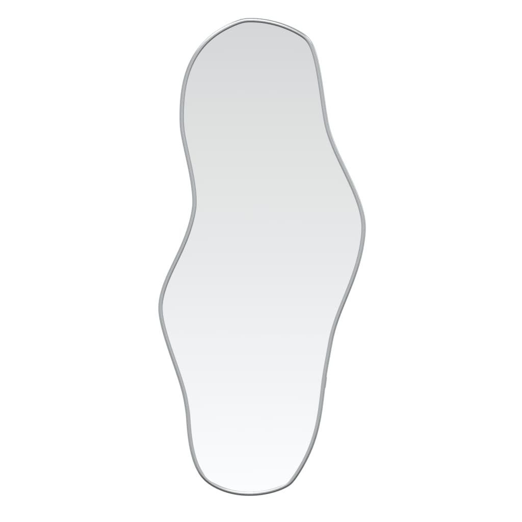 Spiegel Wandspiegel Silbern 100x45 cm