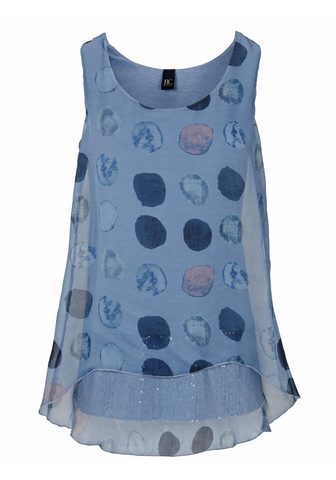 LINEA TESINI BY HEINE Блузка-топ с пайетками