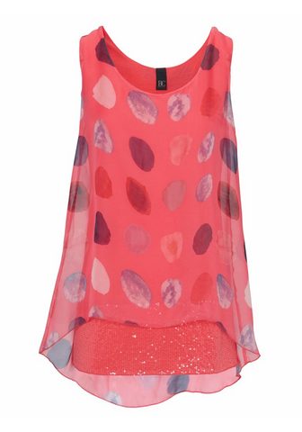 LINEA TESINI BY HEINE Блузка-топ с пайетками