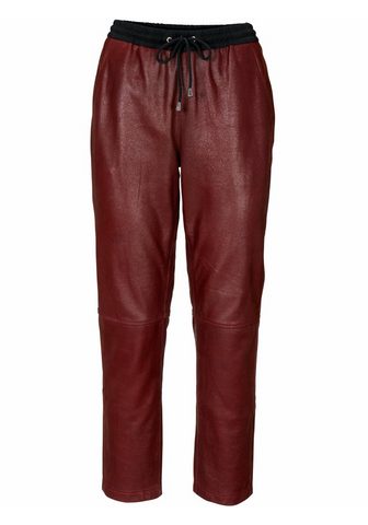 RICK CARDONA BY HEINE Кожаные брюки с эластичный пояс и укра...