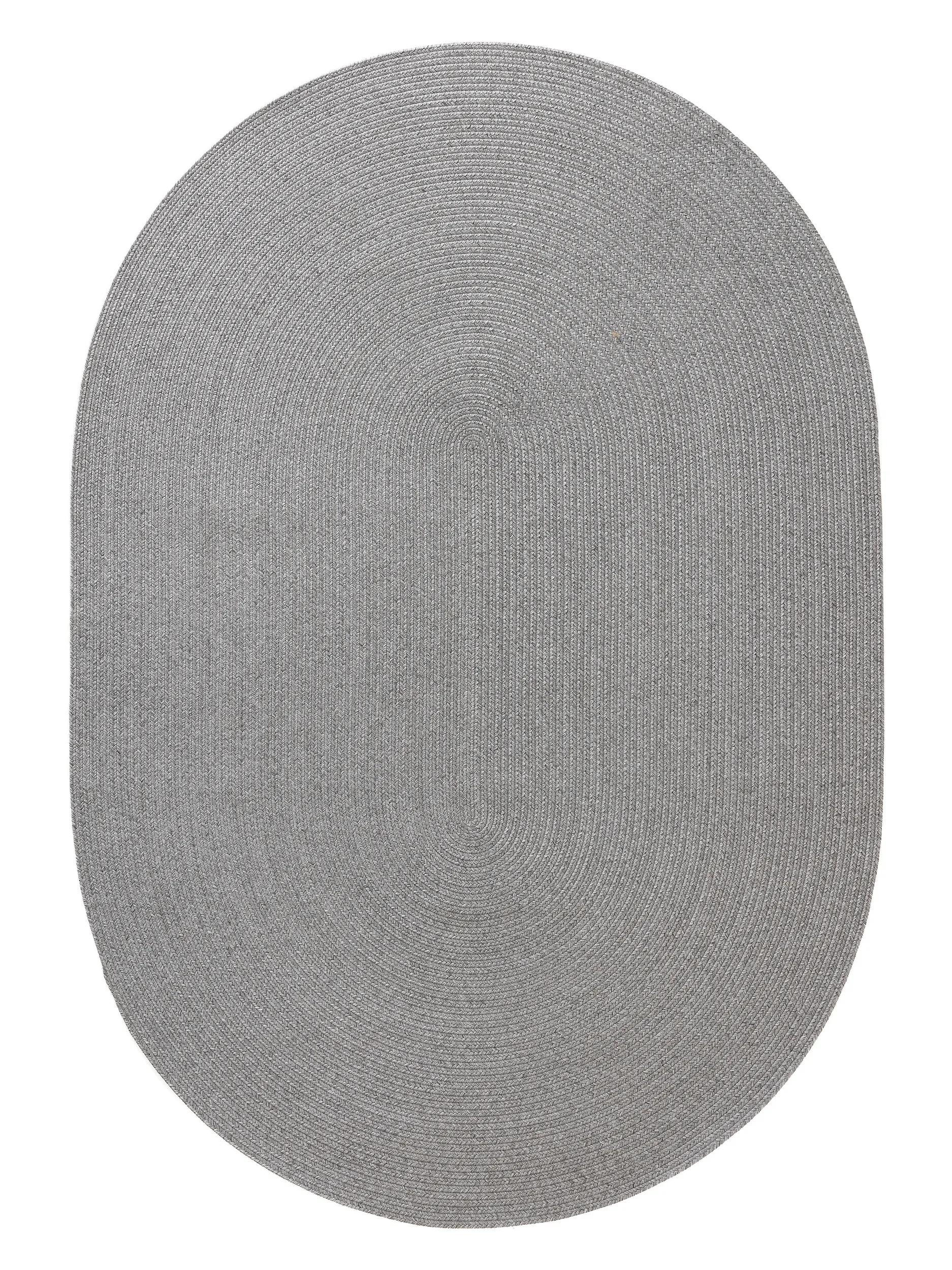 benuta Outdoorteppich Nandi, oval, Höhe: 5 mm, In- & Outdoorteppich, Robust für Garten, Terrasse, Balkon, Küche