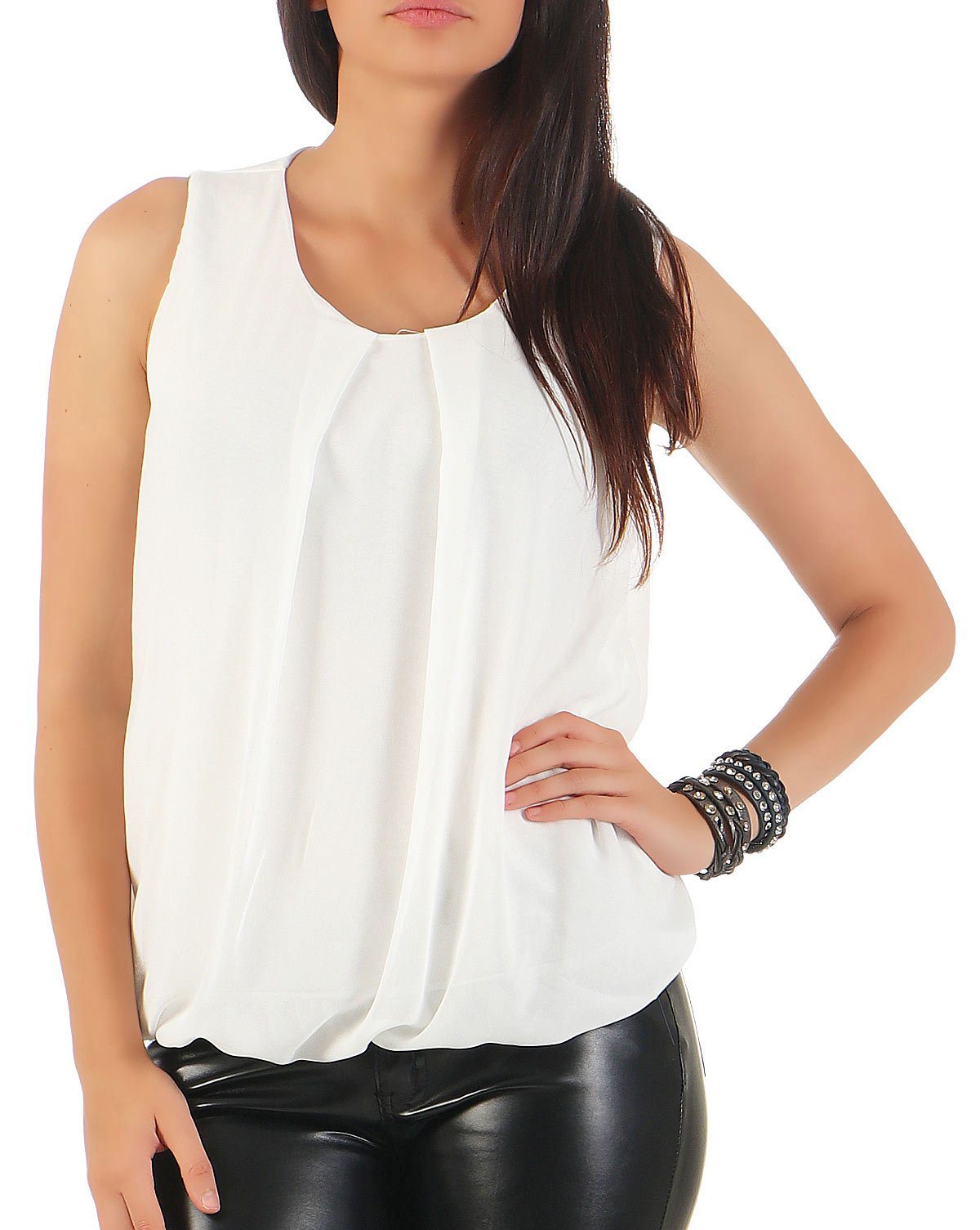 Chiffonbluse 6879