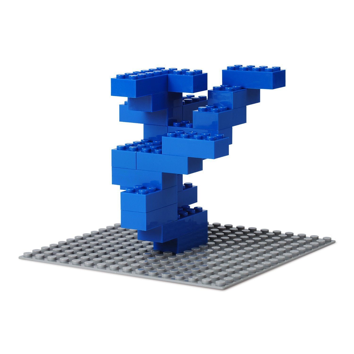 - Bausteine (3er Box, Kompatibel Katara Anderen + Box-Set zu Herstellern Platte Konstruktionsspielsteine Steinen + 520 Set), blau mit Farben allen verschiedene