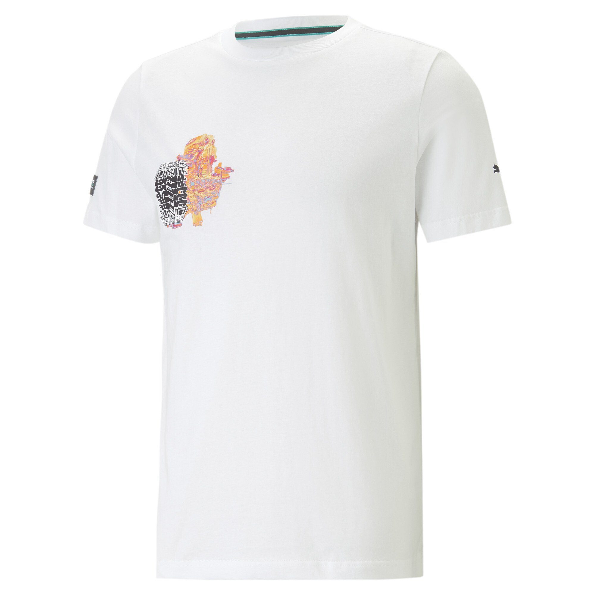 PUMA Trainingsshirt Mercedes-AMG Petronas Motorsport T-Shirt Herren White