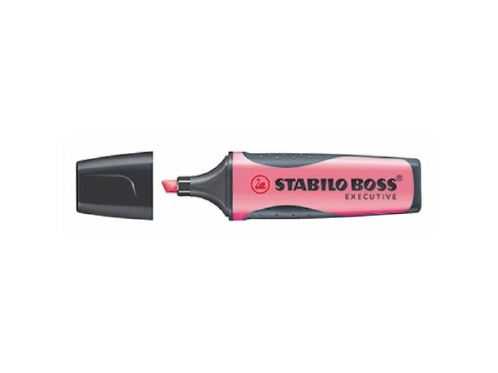 STABILO Marker STABILO BOSS rosa Premium- Keilspitze 73/56 Textmarker EXECUTIVE 2-5mm