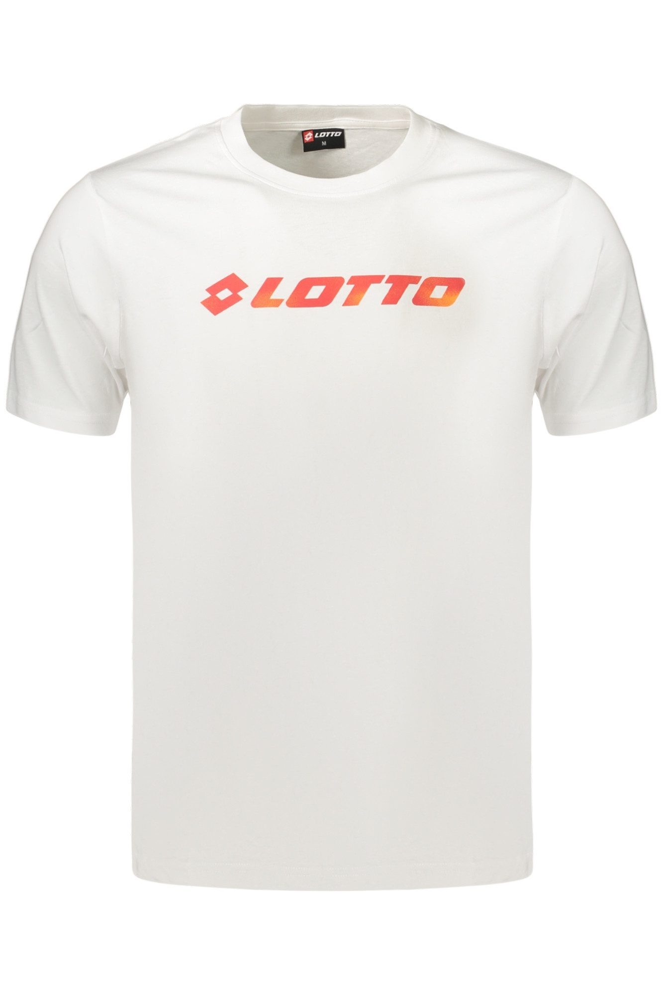 Lotto T-Shirt Weißes Herren Kurzarm T-Shirt mit Rundhals &