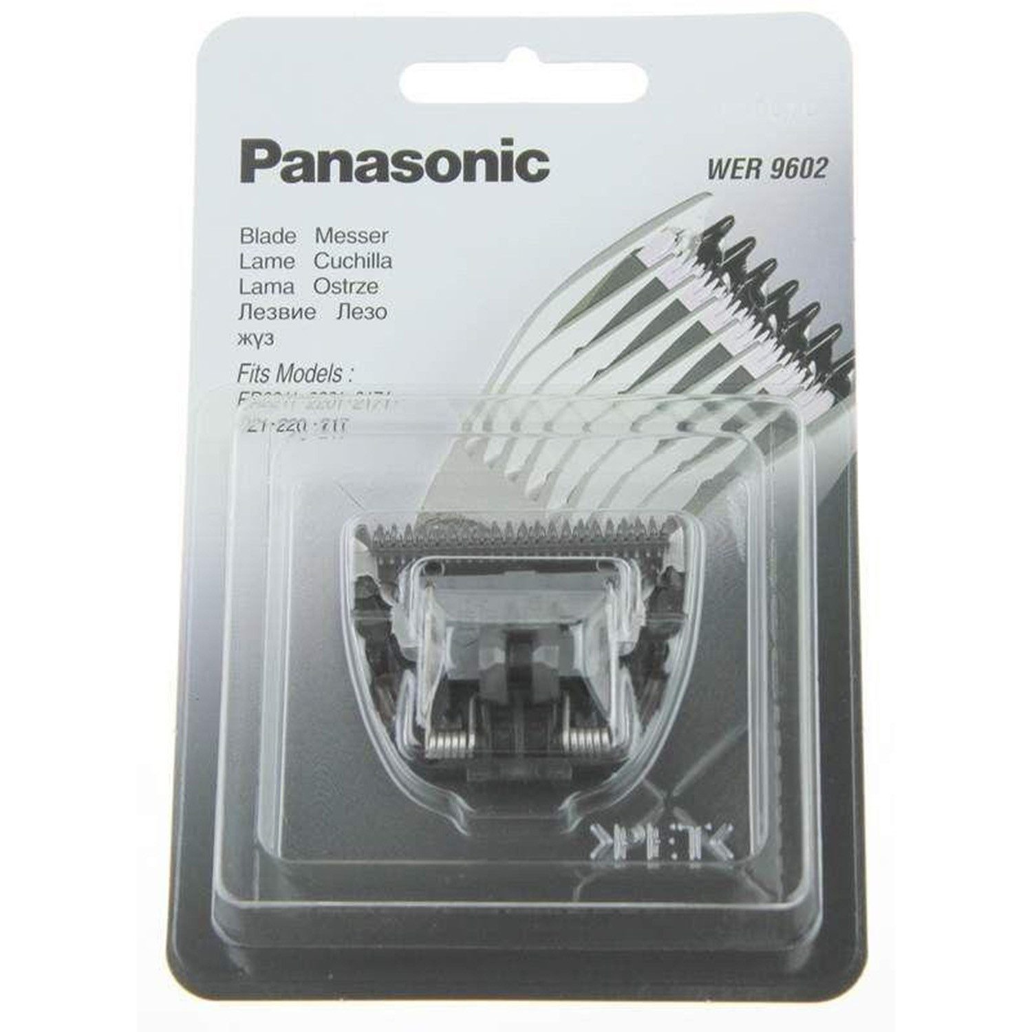 Ersatzscherkopf Panasonic WER9602V Messer für ER217, ER220, ER221, ER2201, ER2171