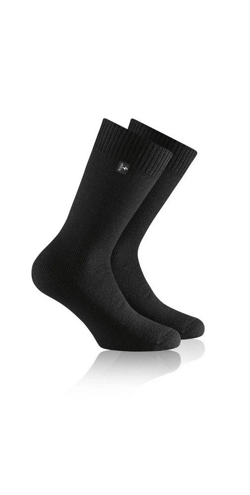 Rohner Socks Arbeitssocken Working Light (Wollmischgewebe, abriebfest) schwarz Herren - 1 Paar