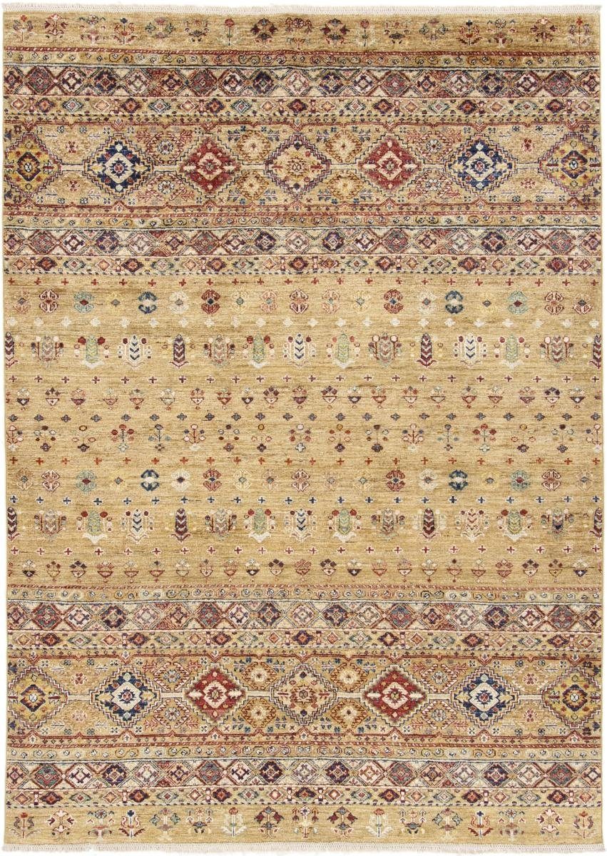 Orientteppich Arijana Shaal 173x238 Handgeknüpfter Orientteppich, Nain Trading, rechteckig, Höhe: 5 mm