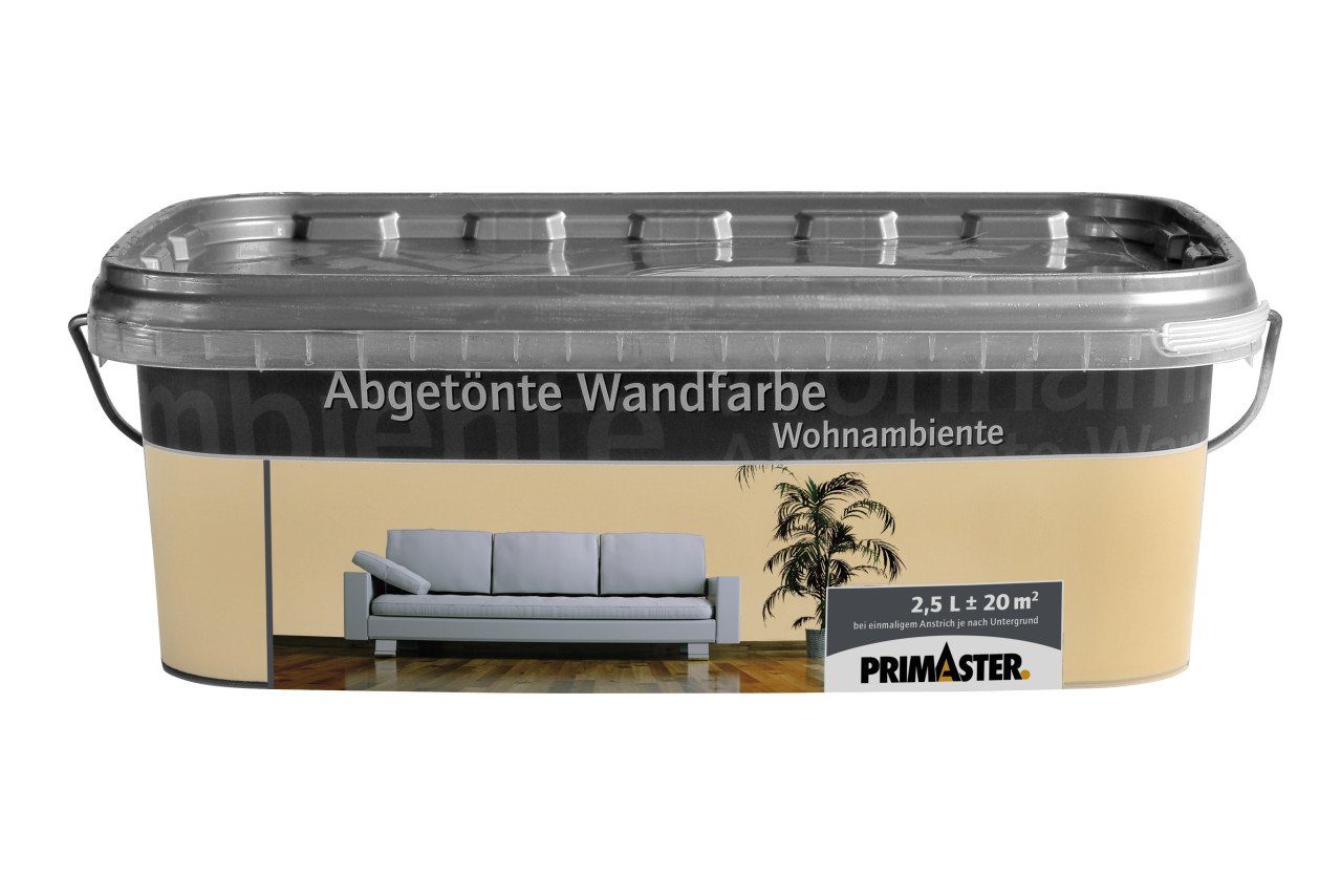 Wandfarbe Primaster Wandfarbe Wohnambiente 2,5 L champagner