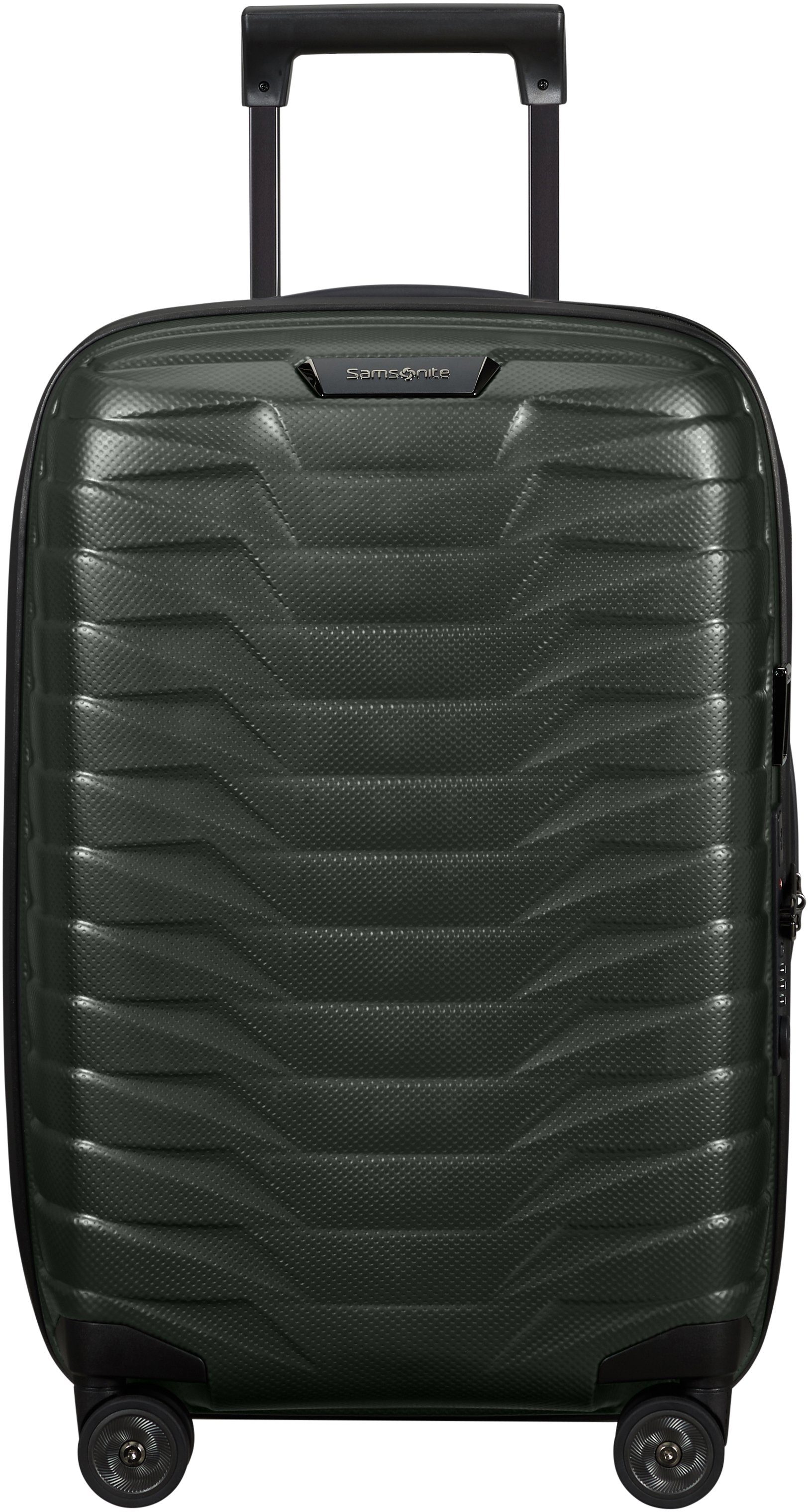 Samsonite Hartschalen-Trolley PROXIS, verschiedene Größen und Farben, 4 Rollen, arretierbares und versenkbares Druckknopf-Trolleysystem