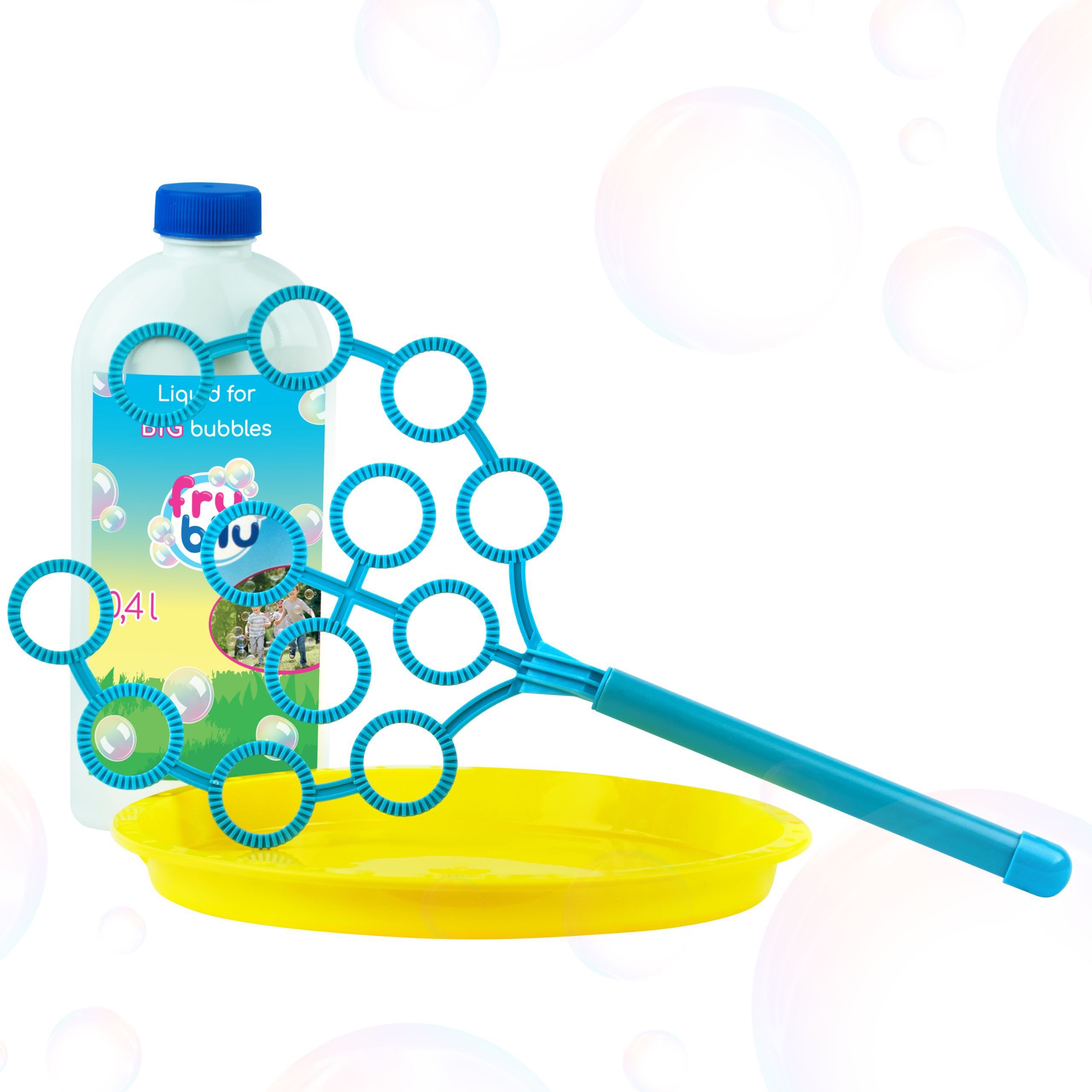 Sarcia.eu Seifenblasenspielzeug Seifenblasenset mit Baum, Bügel + 400 ml Flüssigkeit