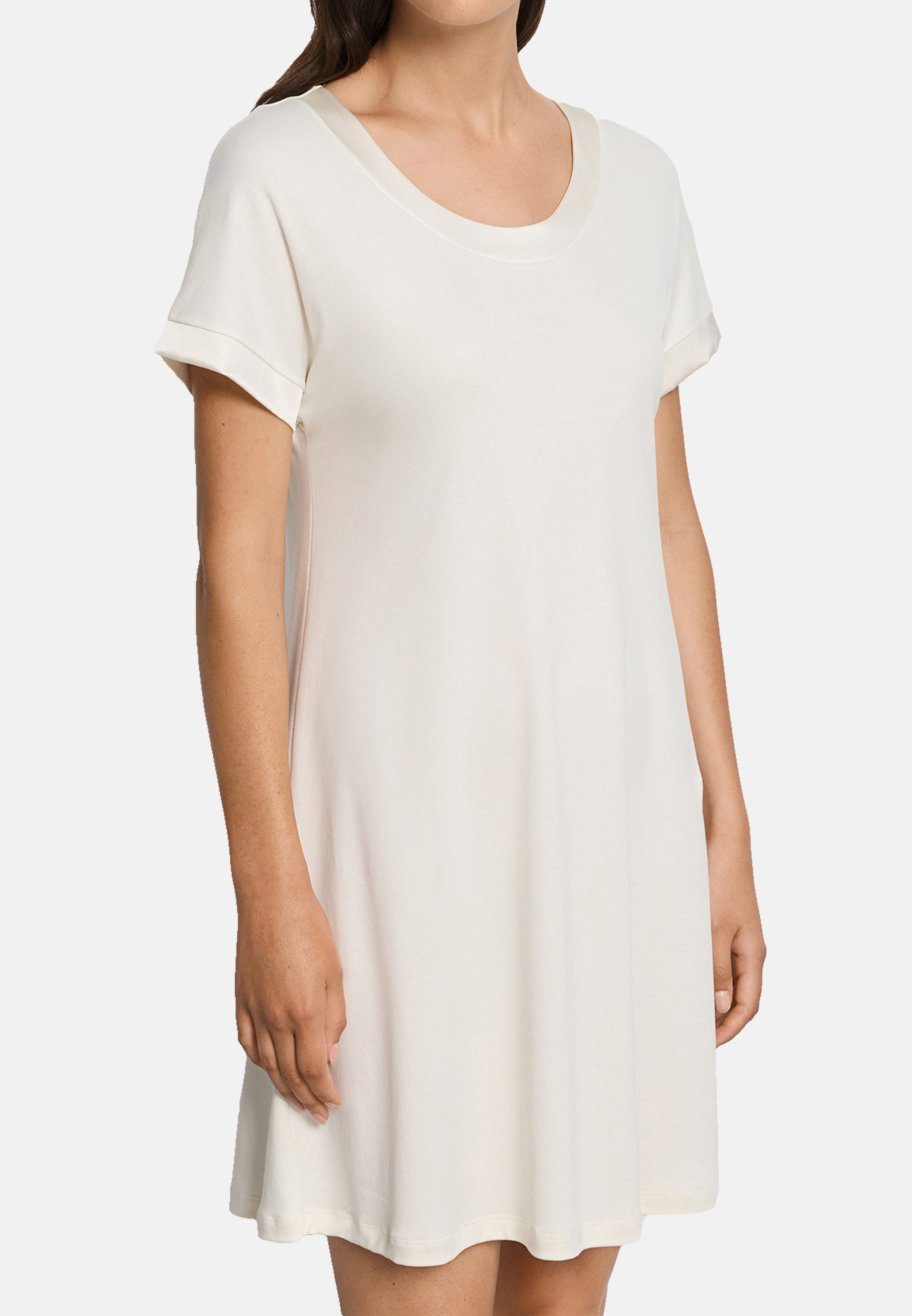 Hanro Nachthemd Anilla (1-tlg) Nachthemd - Baumwolle - Atmungsaktiv - Atmungsaktives Material