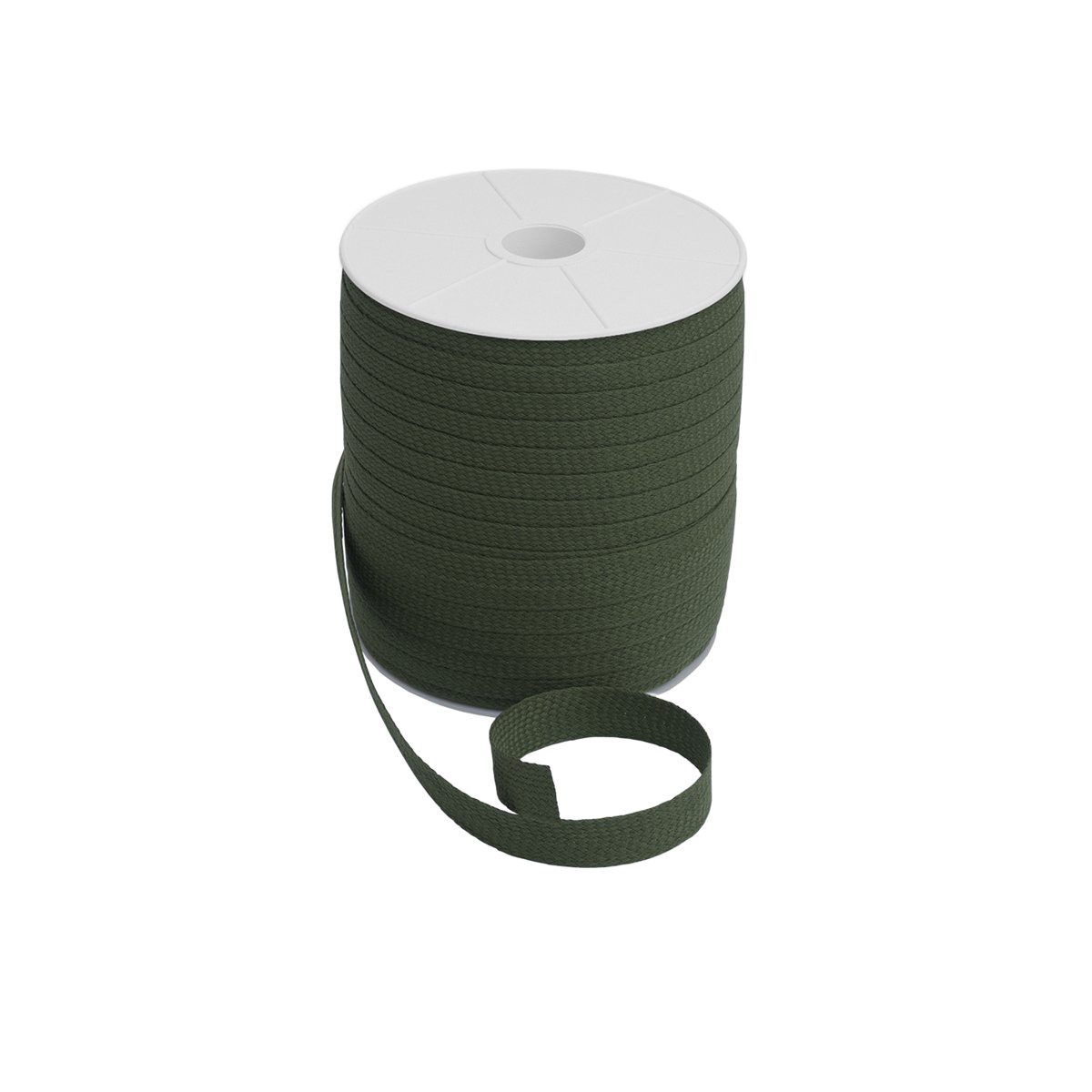 LYSEL® Naht-/Verstärkungsband Acryl Einfassband olivgrün, (14-St), 14000 x 25 mm [L x B]