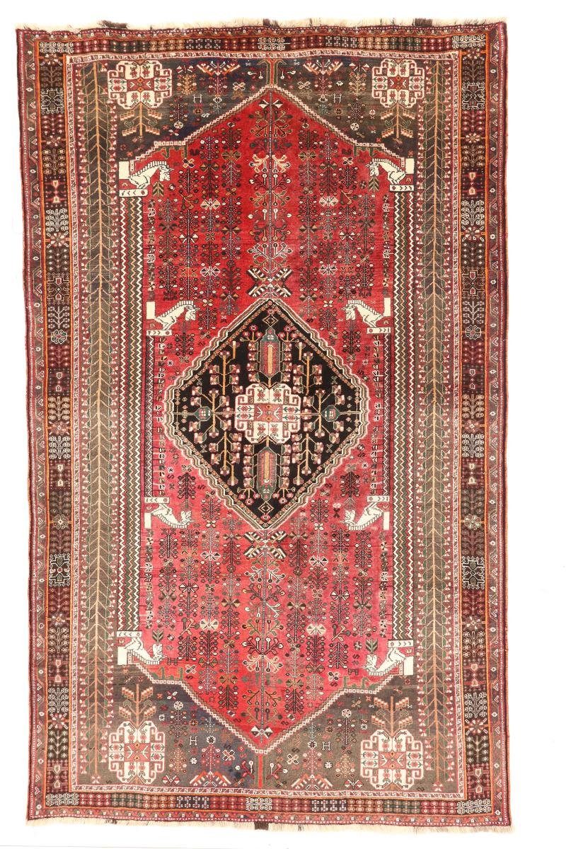 Trading, 175x290 Orientteppich rechteckig, Perserteppich, 10 Orientteppich / mm Nain Handgeknüpfter Shiraz Höhe: