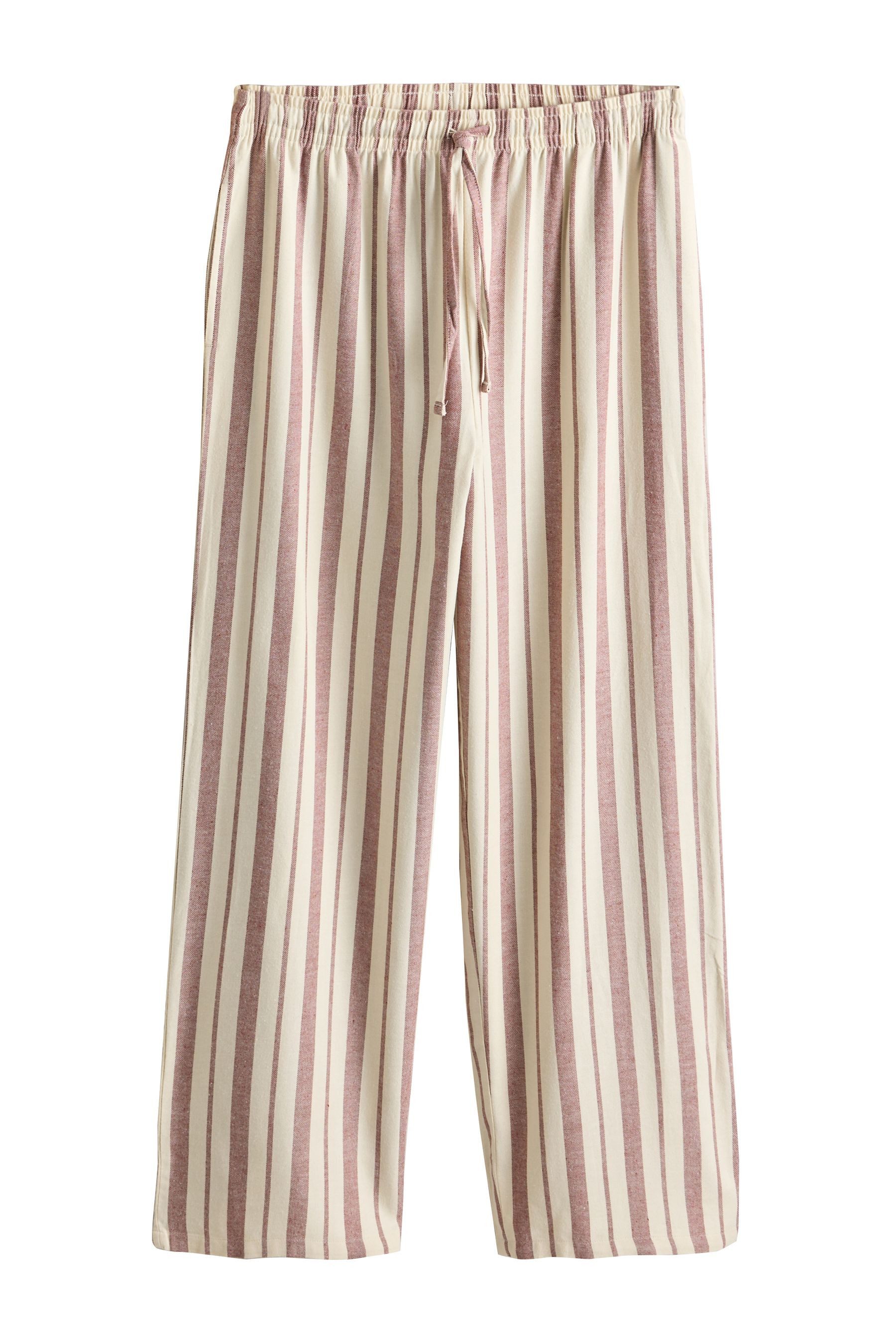 Next Pyjama Schlafanzug aus Flanell mit Sweatshirt, Kurzgröße (2 tlg) – Bild 3 von 5