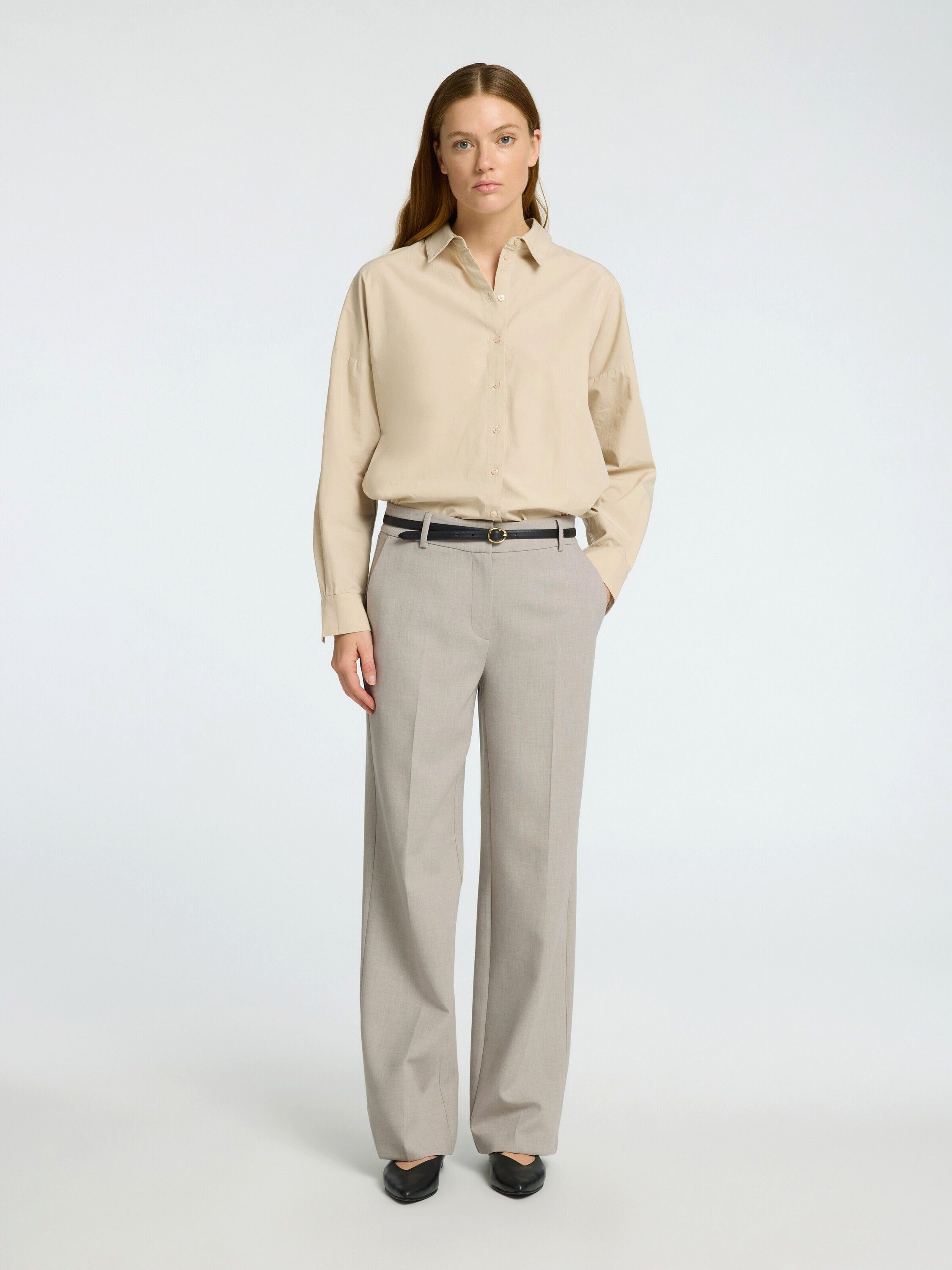 Selected Bügelfaltenhose SLFRita (1-tlg) Falten