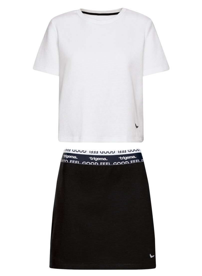 Trigema Freizeitanzug TRIGEMA Freizeit-Set aus Cropped günstig online kaufen