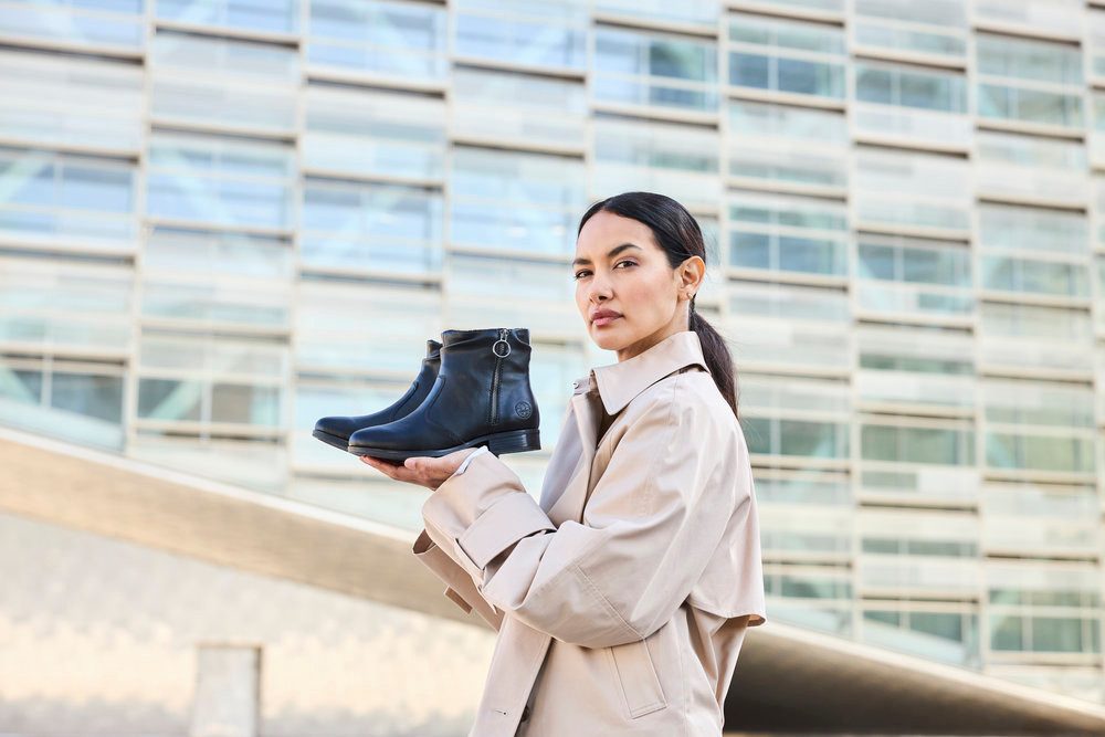 Rieker Stiefelette Boots, Blockabsatz, mit Innenreißverschluss günstig online kaufen