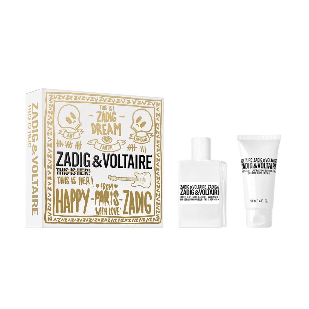 ZADIG & VOLTAIRE Duft-Set Das ist sie! Set Eau de Parfum 50ml + Körperlotion 50ml