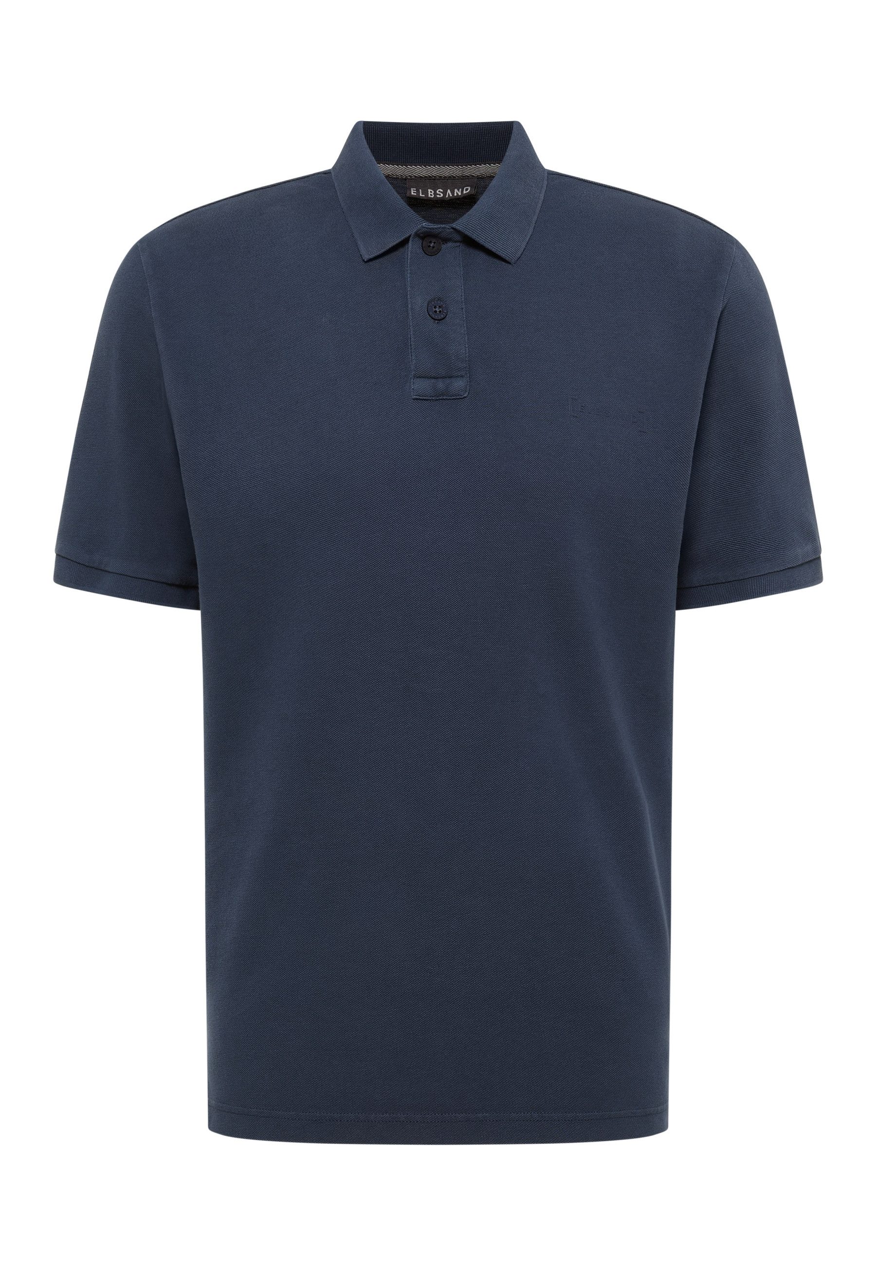 Elbsand Poloshirt Poloshirt Len Kurzarmshirt mit Polokragen (1-tlg., 1)
